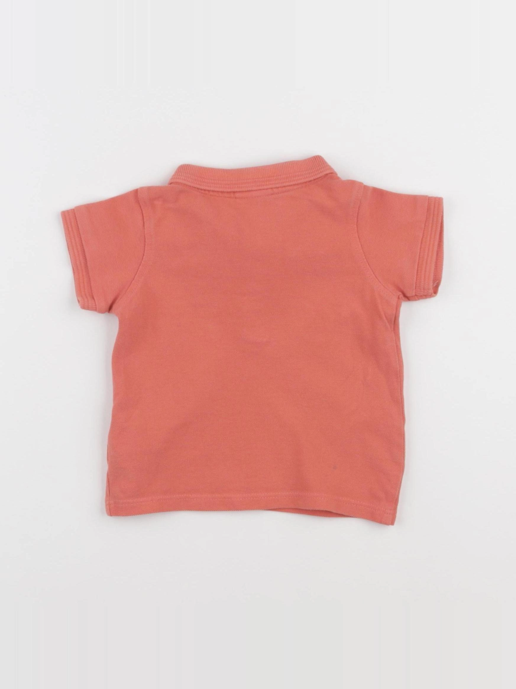Tape à l'oeil - polo orange - 9 mois