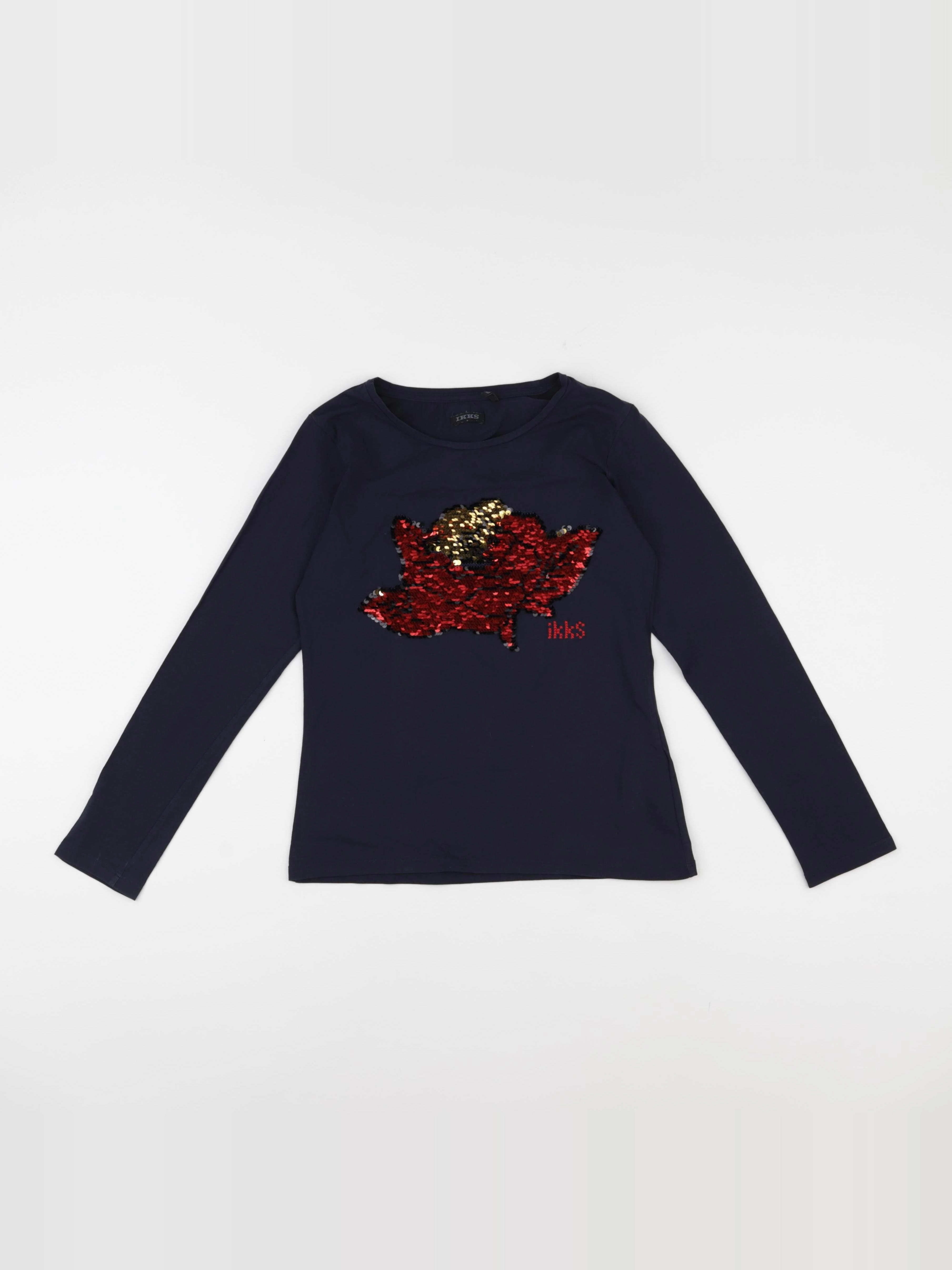 IKKS - tee-shirt bleu - 10 ans