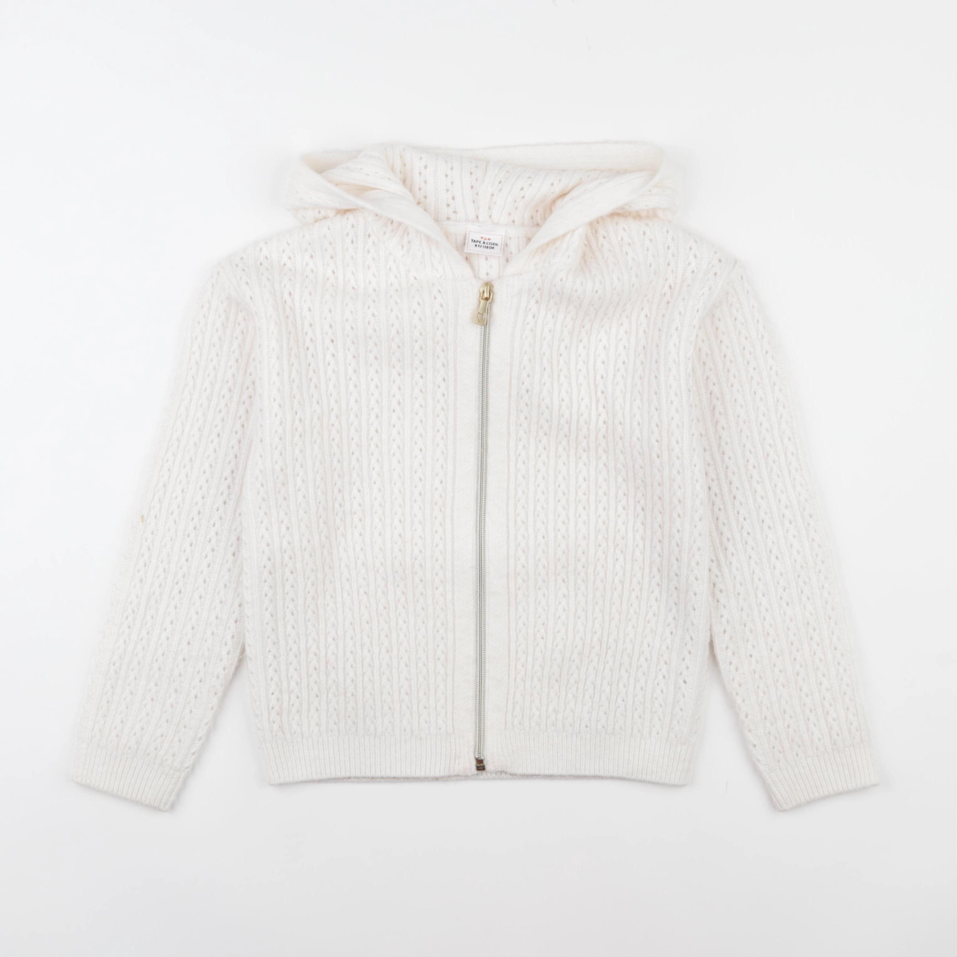 Tape à l'oeil - gilet blanc - 8 ans
