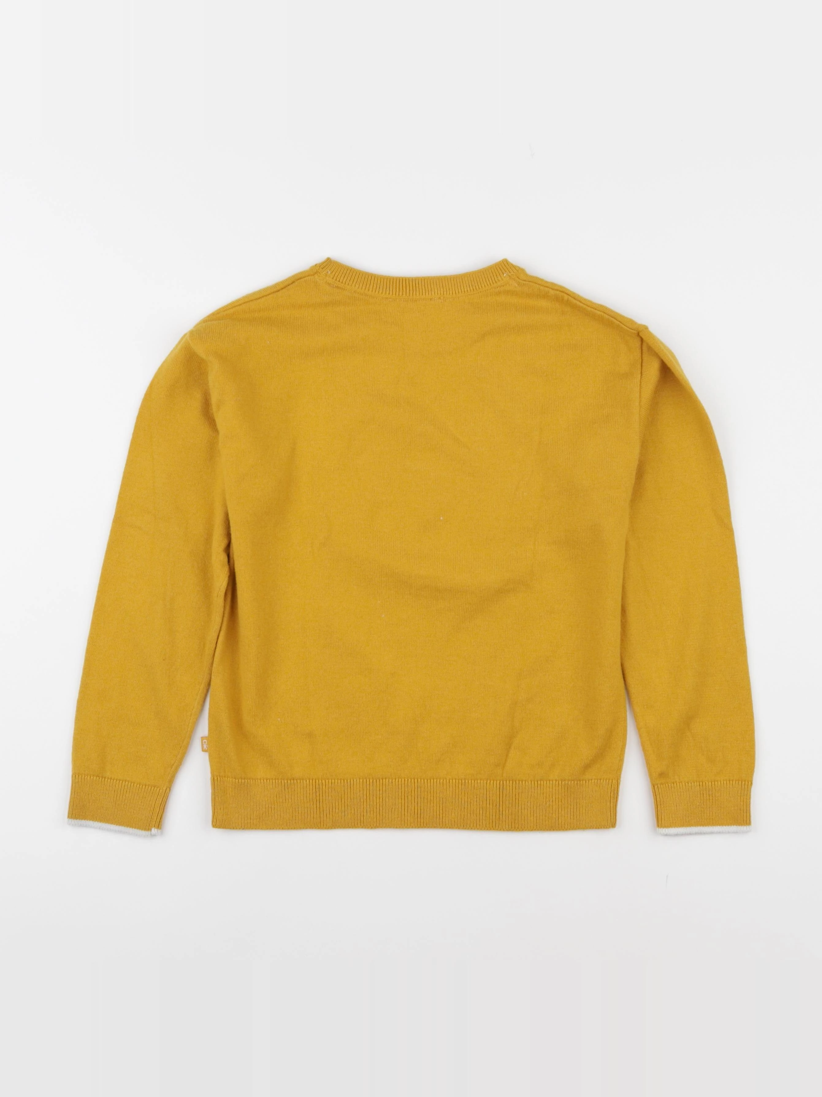 Okaidi - pull jaune - 8 ans