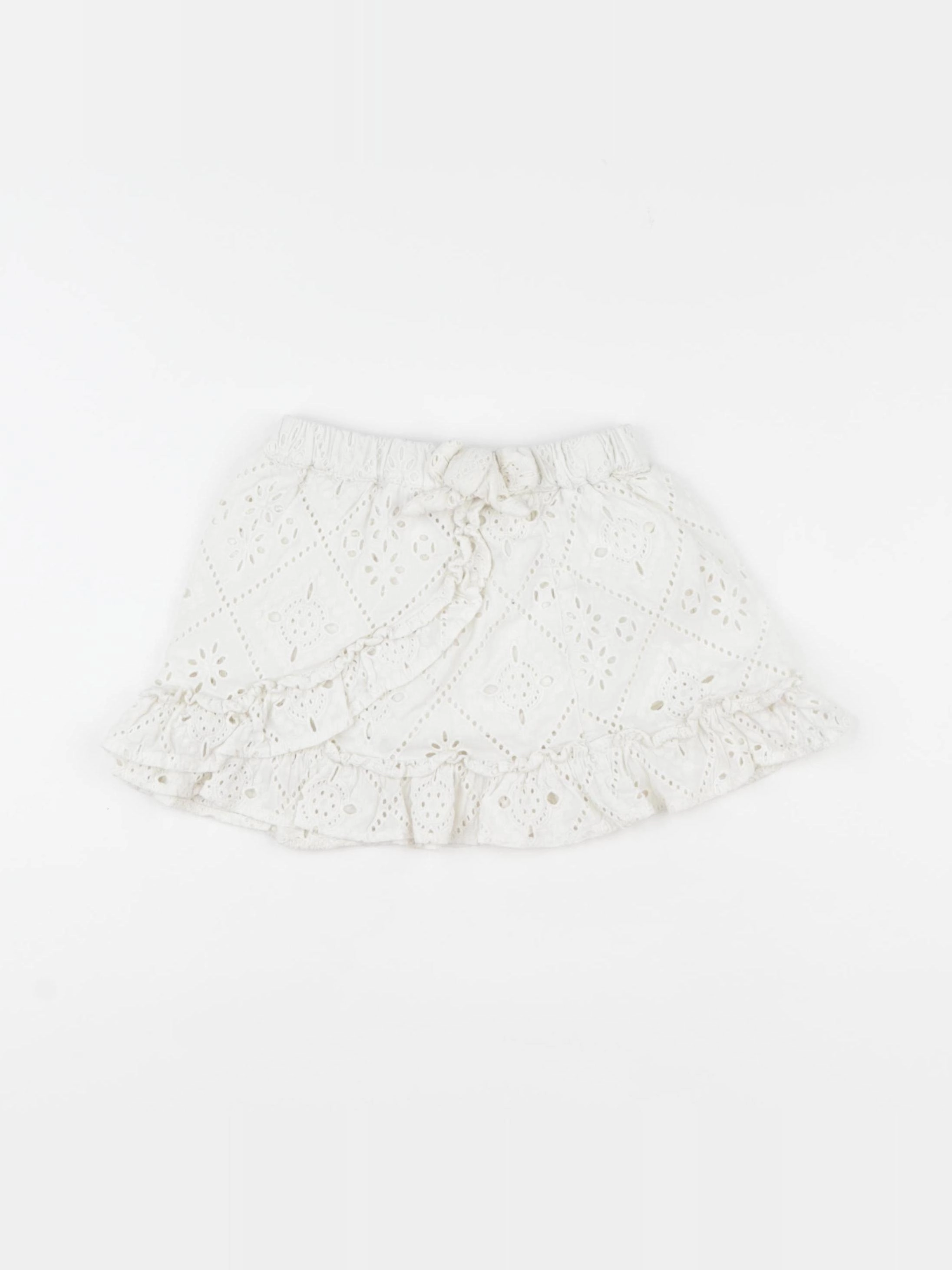 Vertbaudet - jupe blanc - 3 ans
