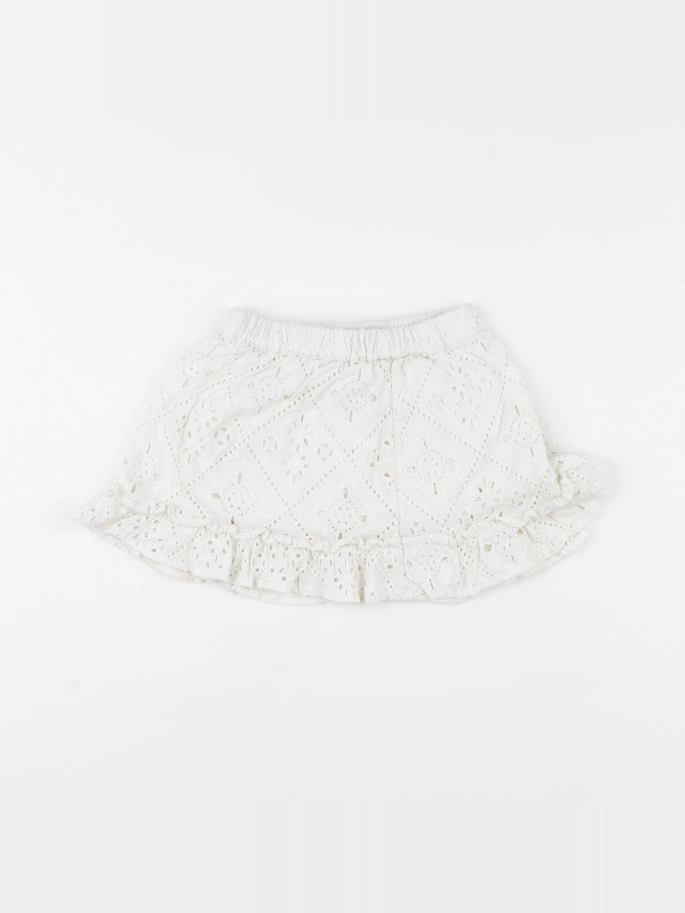 Vertbaudet - jupe blanc - 3 ans