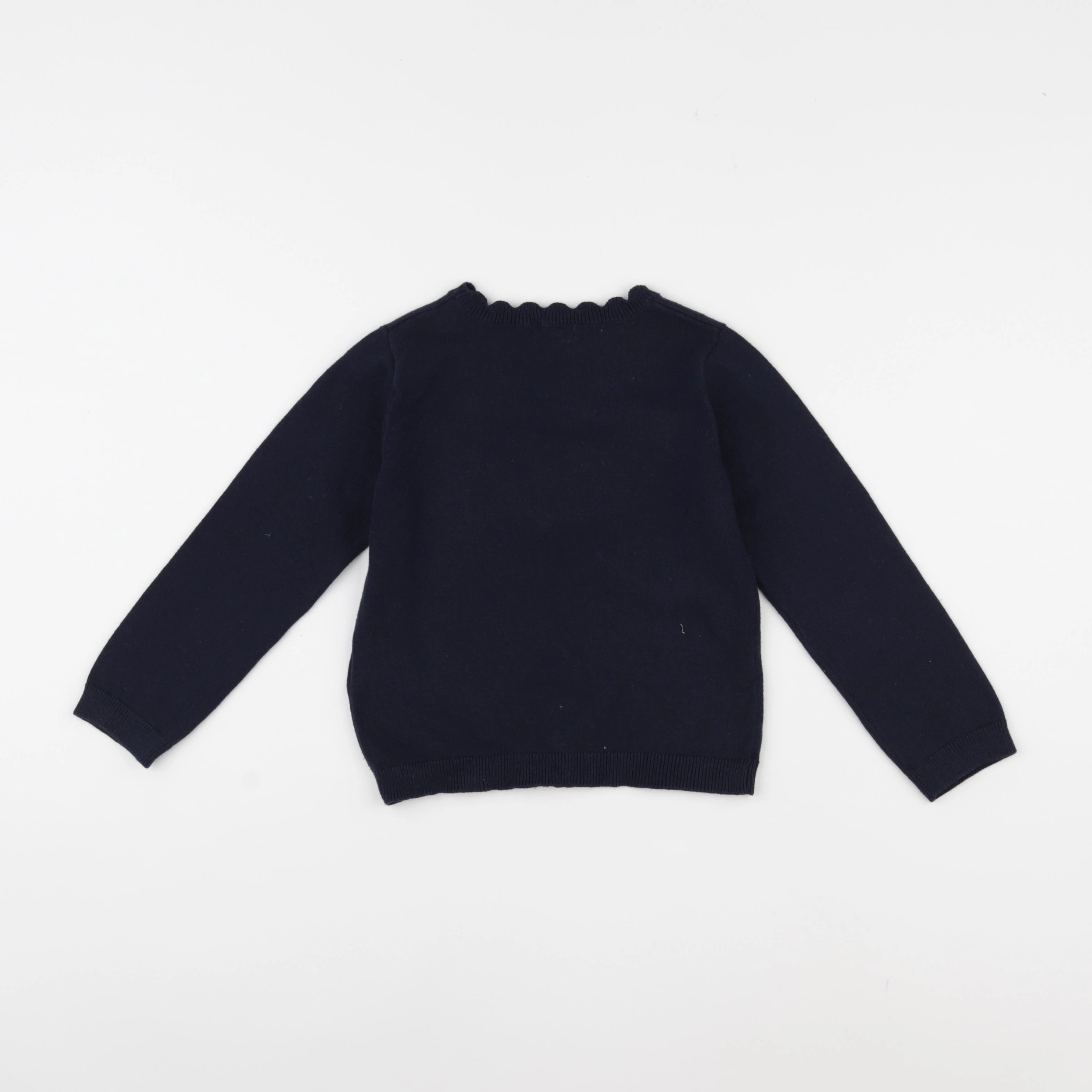 Vertbaudet - pull bleu - 4 ans