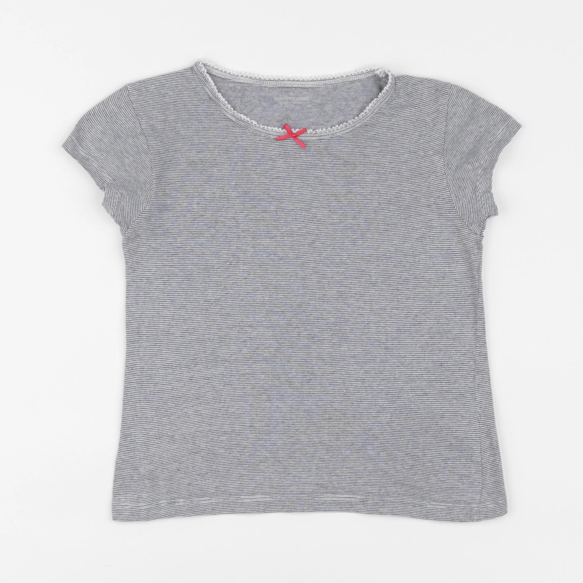 Vertbaudet - maillot de corps blanc, bleu - 8 ans