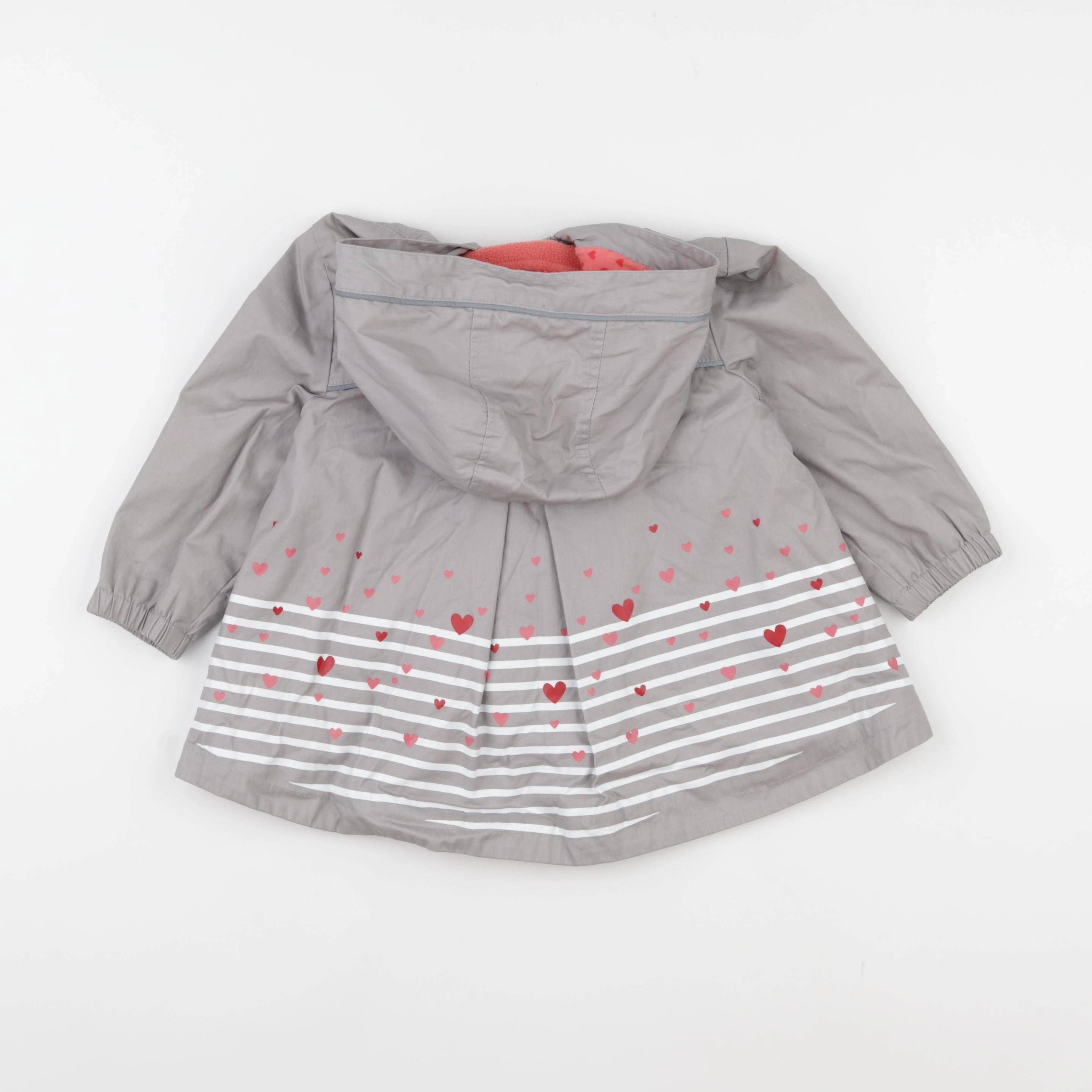 Vertbaudet - imperméable gris - 3 ans