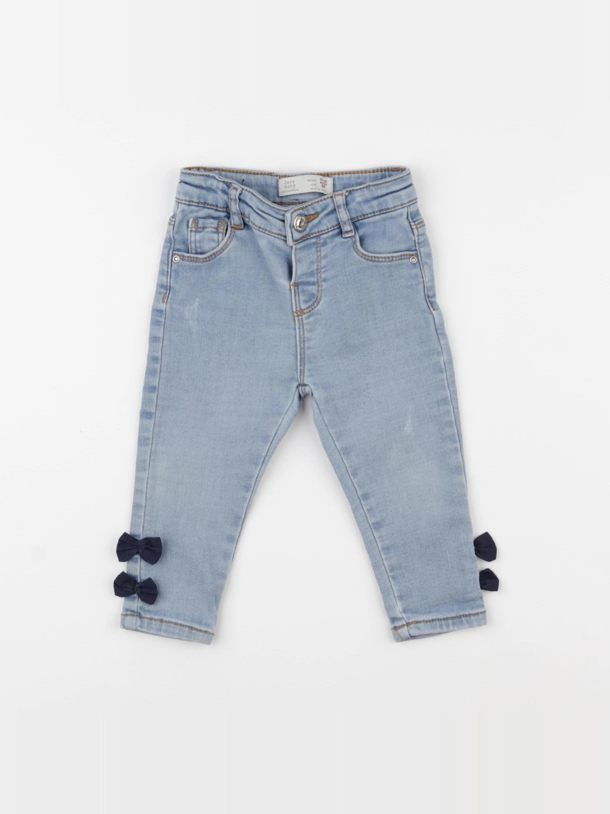 Zara - jean bleu - 9/12 mois