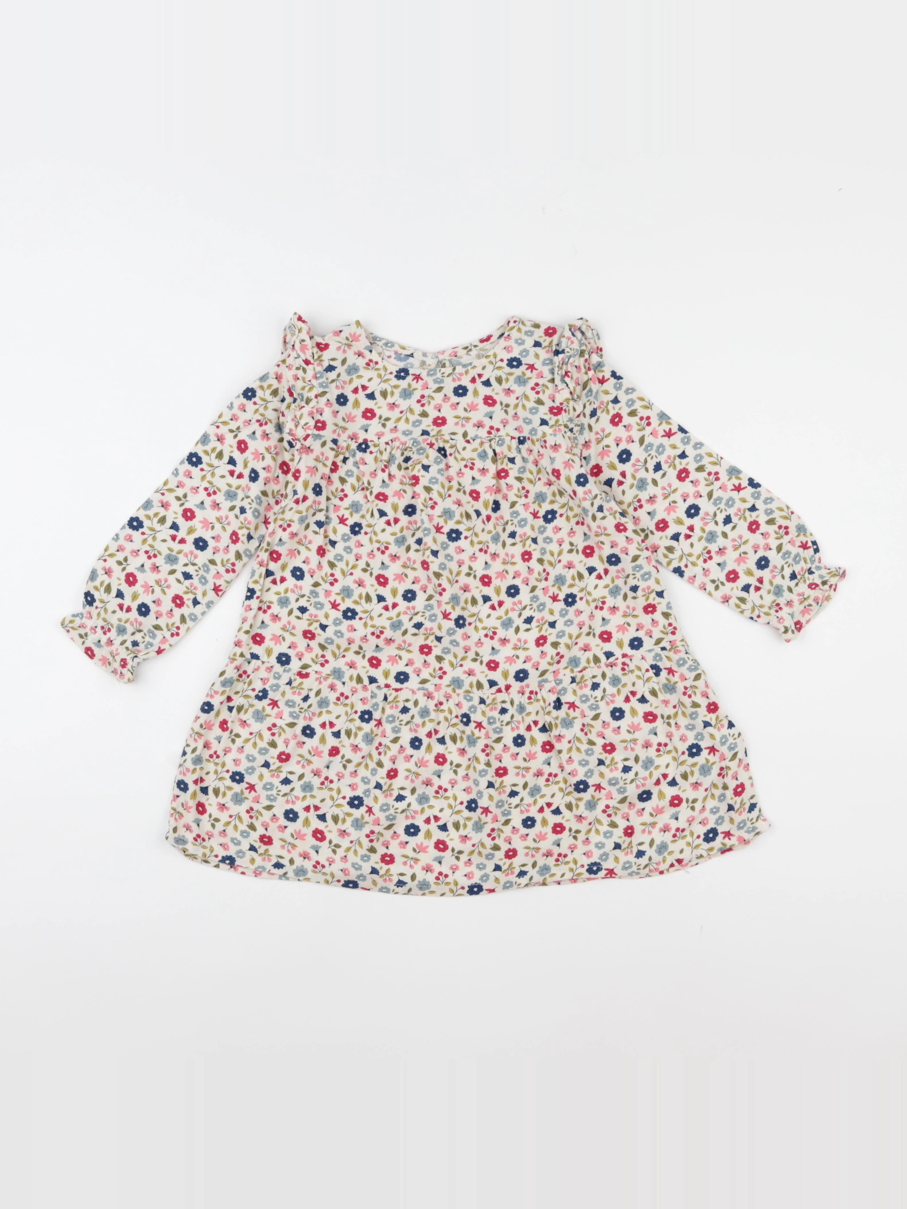 Vertbaudet - robe multicolore - 3 ans