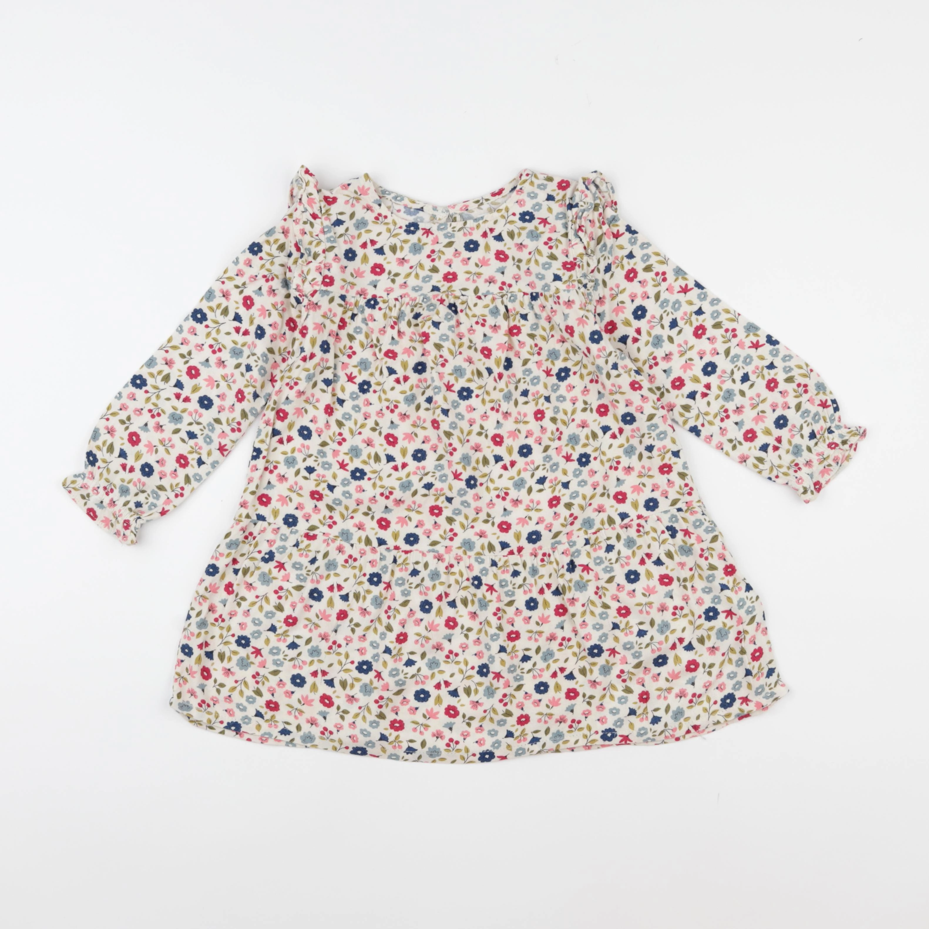 Vertbaudet - robe multicolore - 3 ans