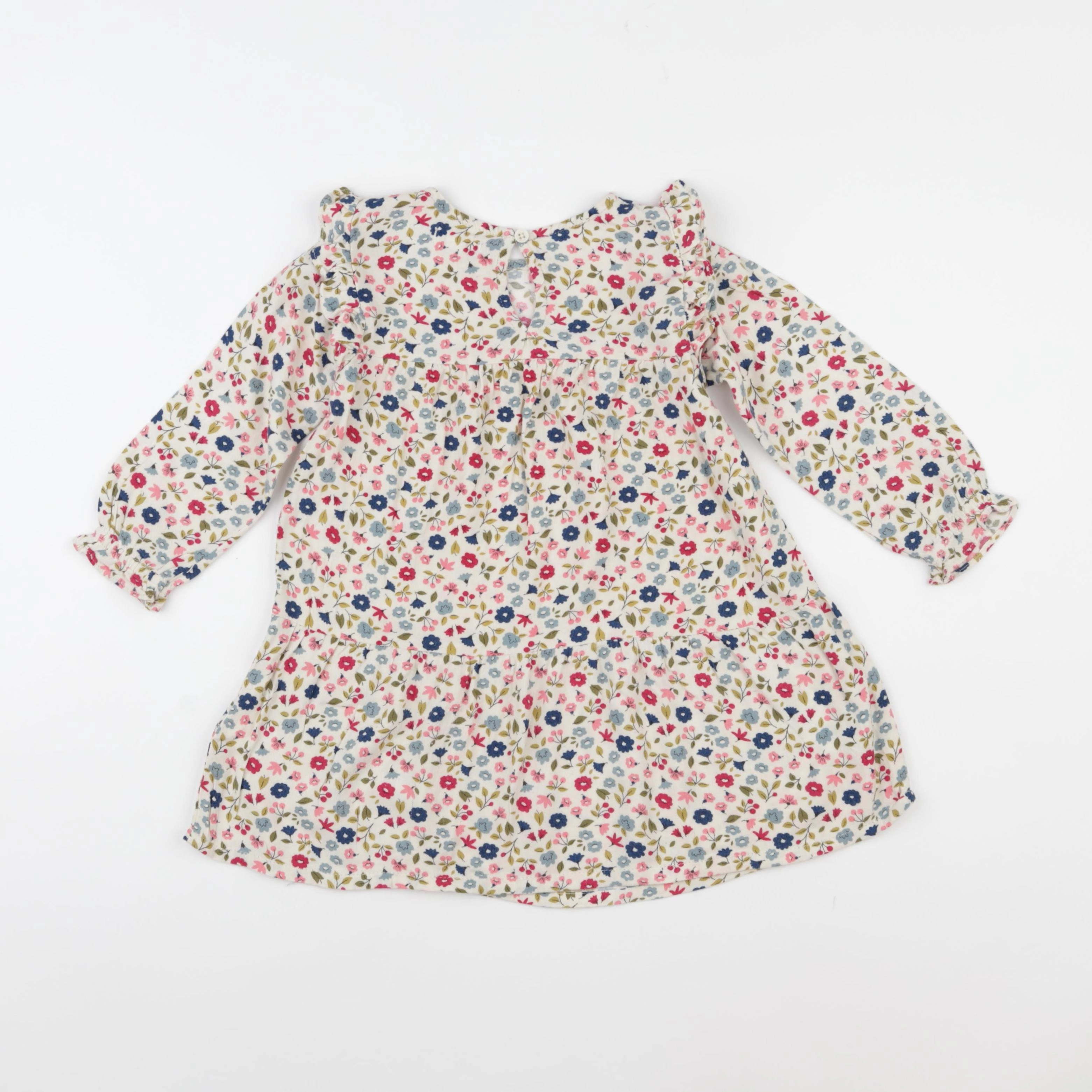 Vertbaudet - robe multicolore - 3 ans