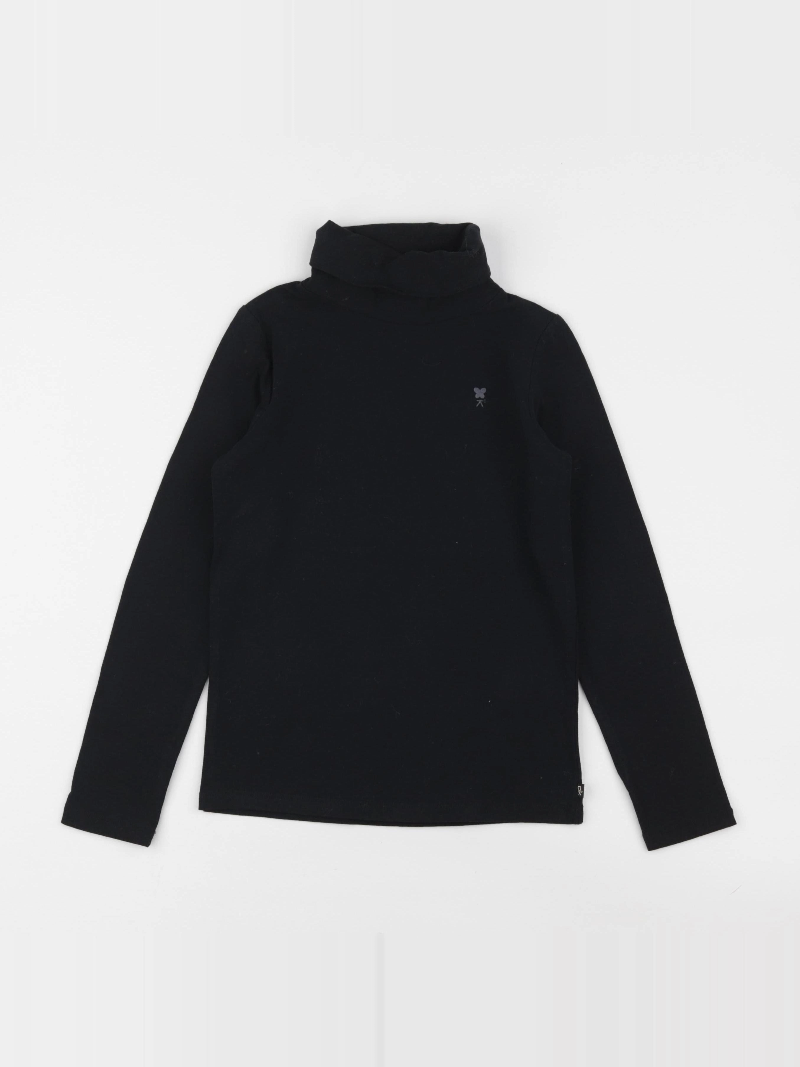Okaidi - sous-pull noir - 8 ans