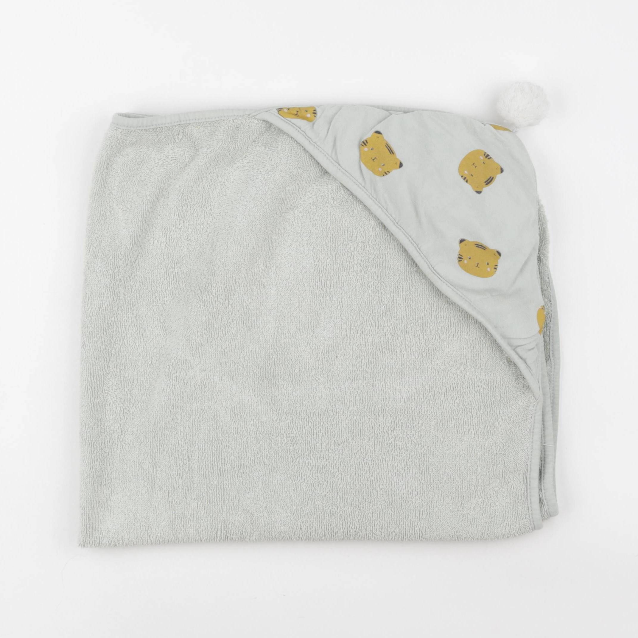Vertbaudet - cape de bain vert - 24/36 mois