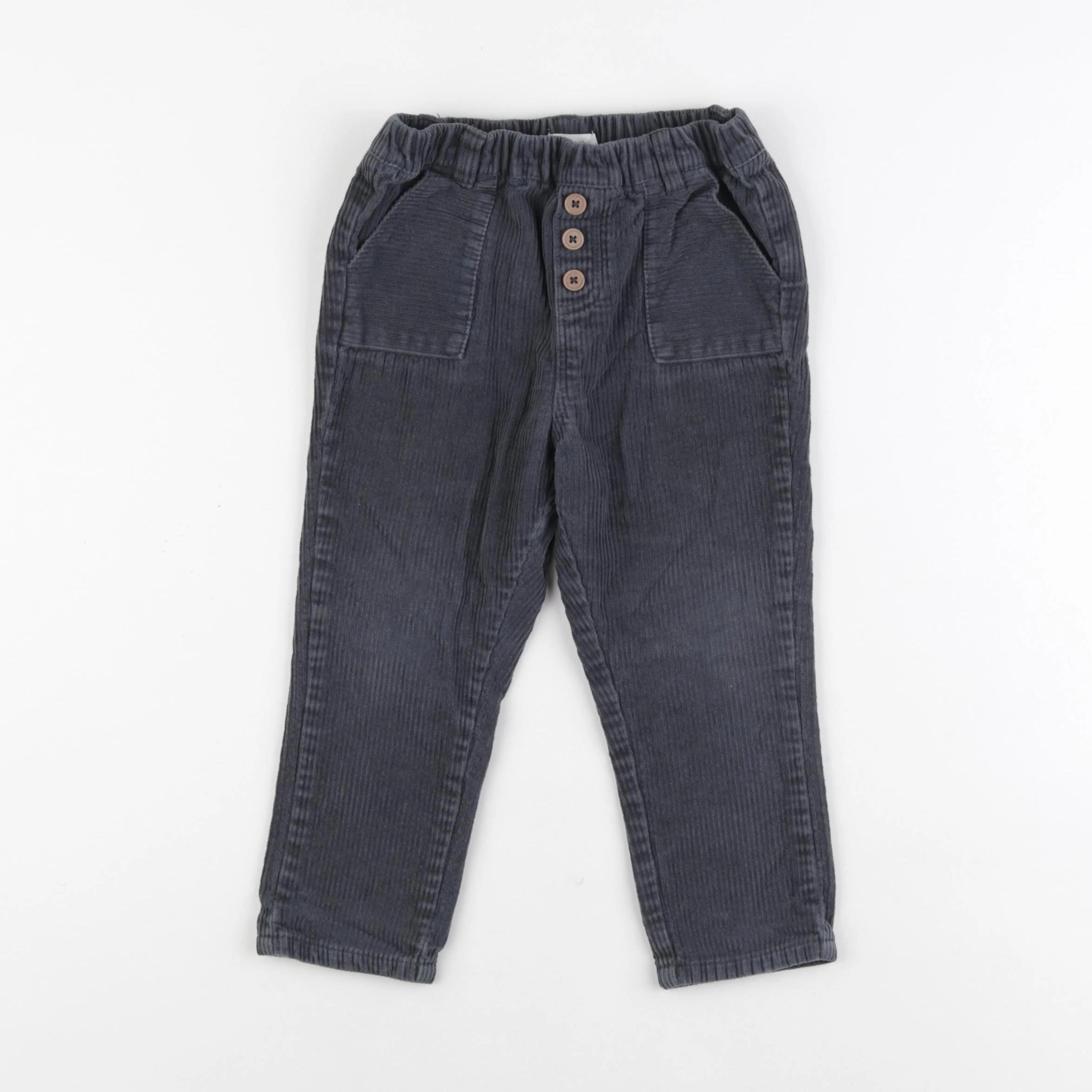 Vertbaudet - pantalon vert - 36 mois