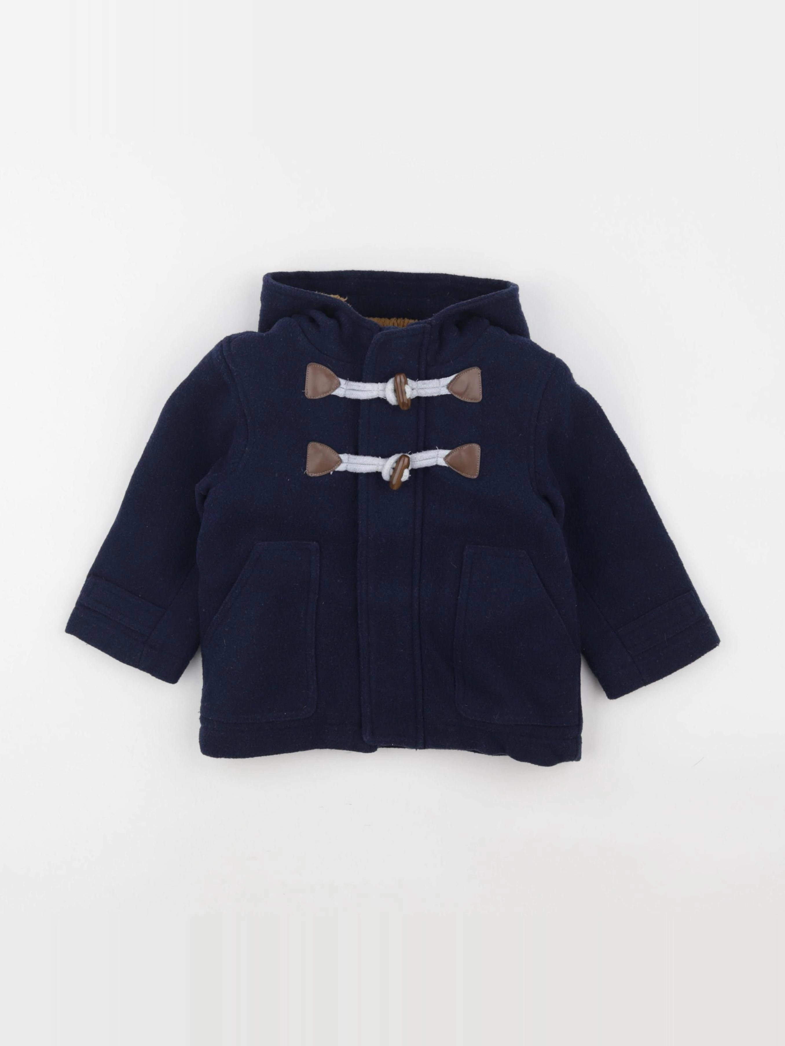 Vertbaudet - manteau bleu - 2 ans