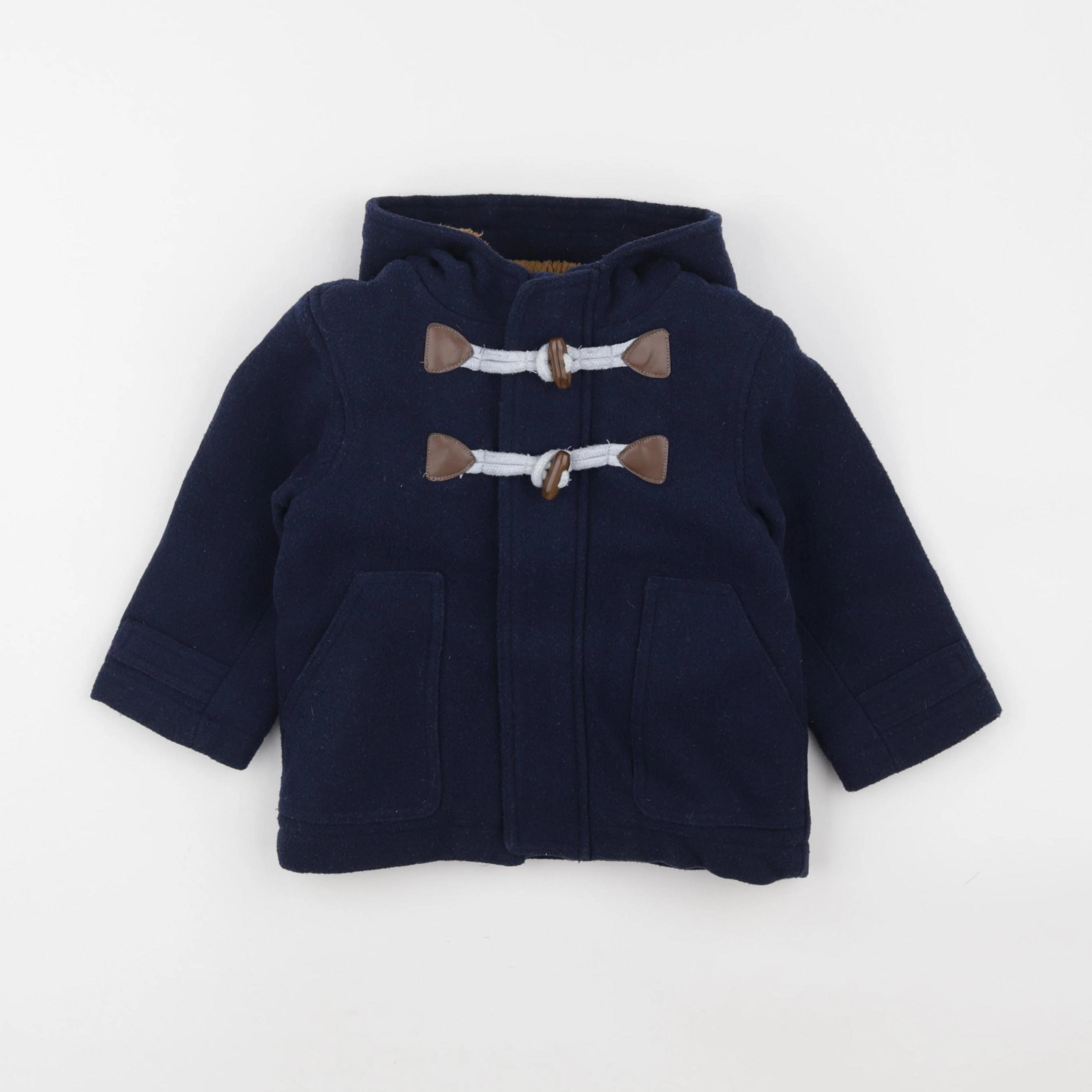 Vertbaudet - manteau bleu - 2 ans