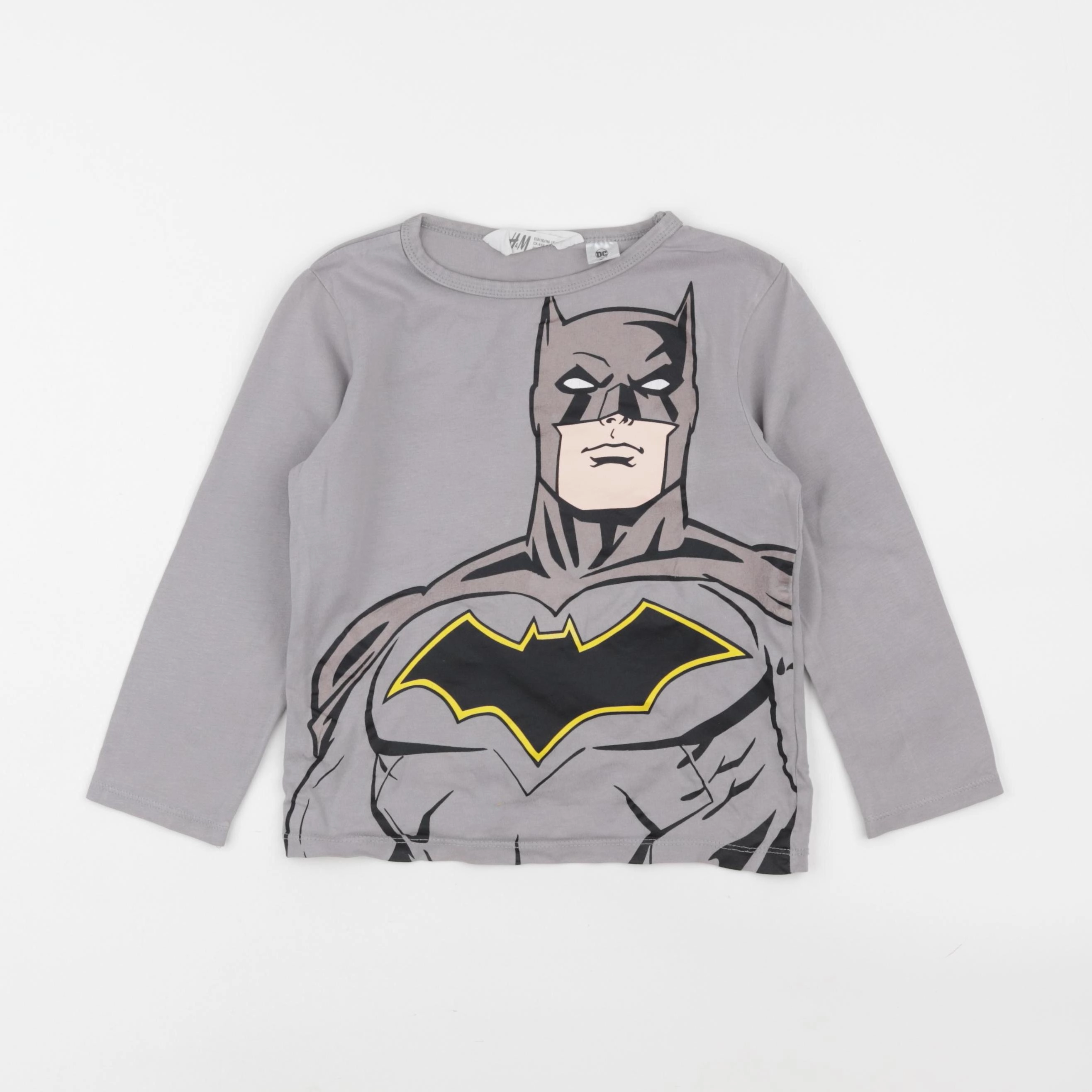 H&M - tee-shirt gris - 4/6 ans