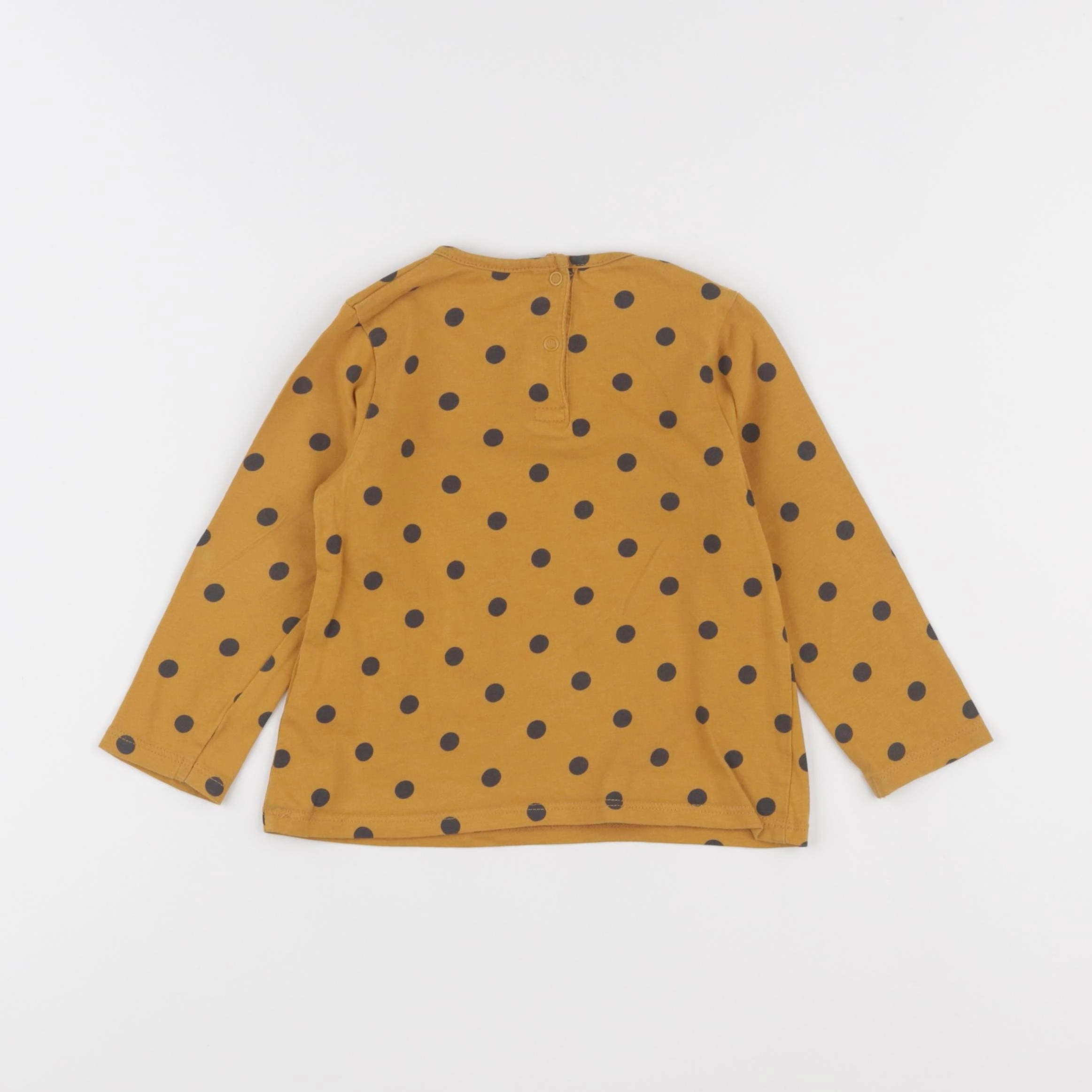 Vertbaudet - tee-shirt jaune - 18 mois