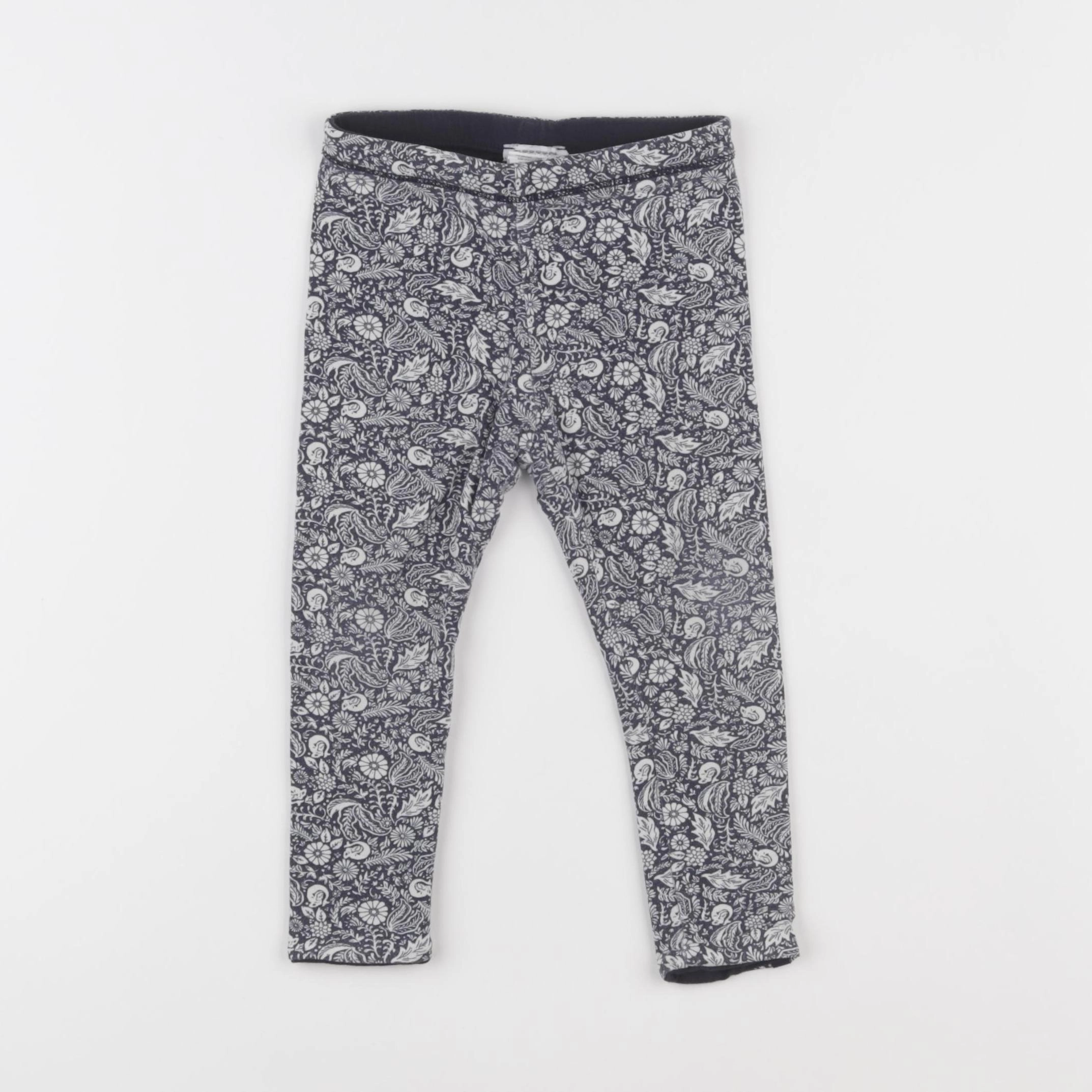 IKKS - legging bleu - 18 mois
