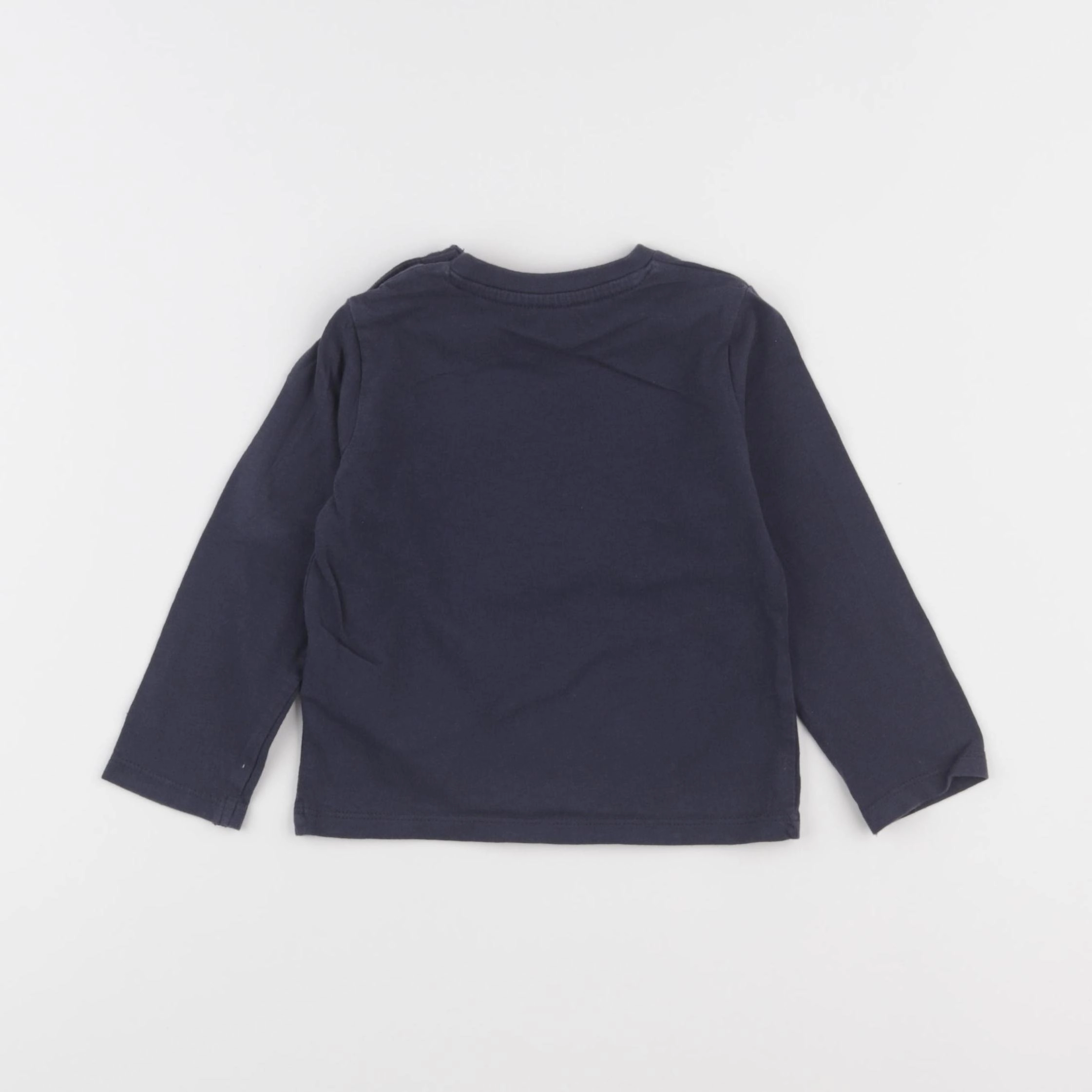 Vertbaudet - tee-shirt bleu - 18 mois
