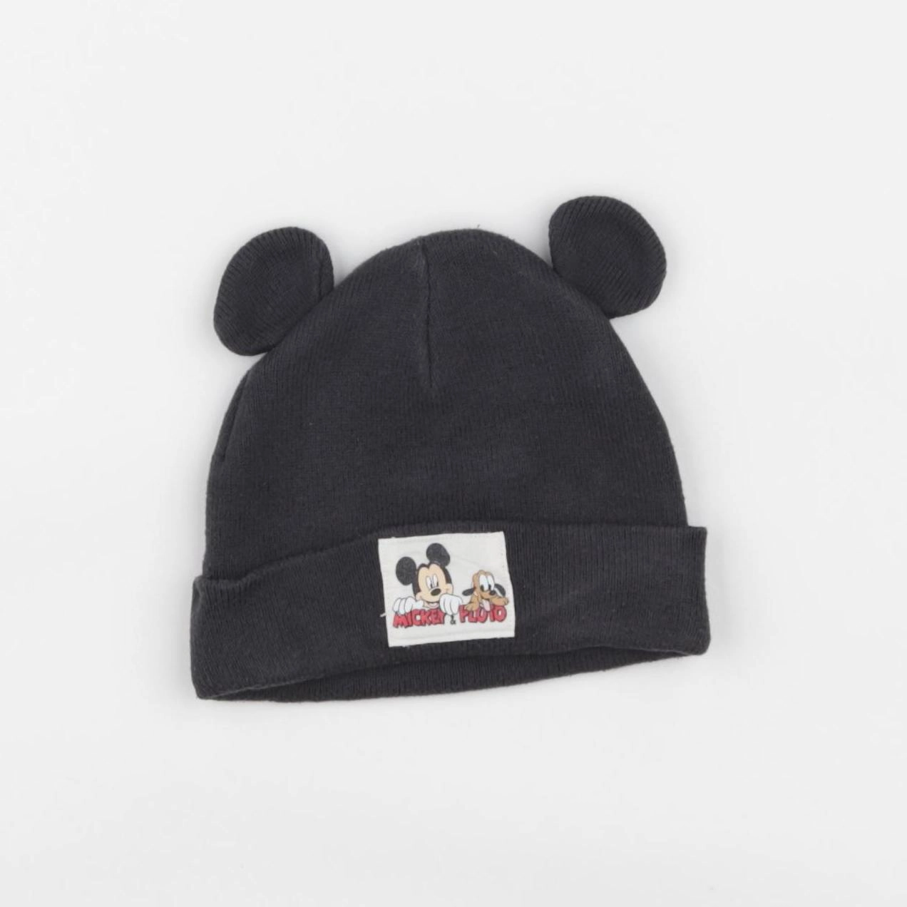 H&M - bonnet gris - 3/6 mois