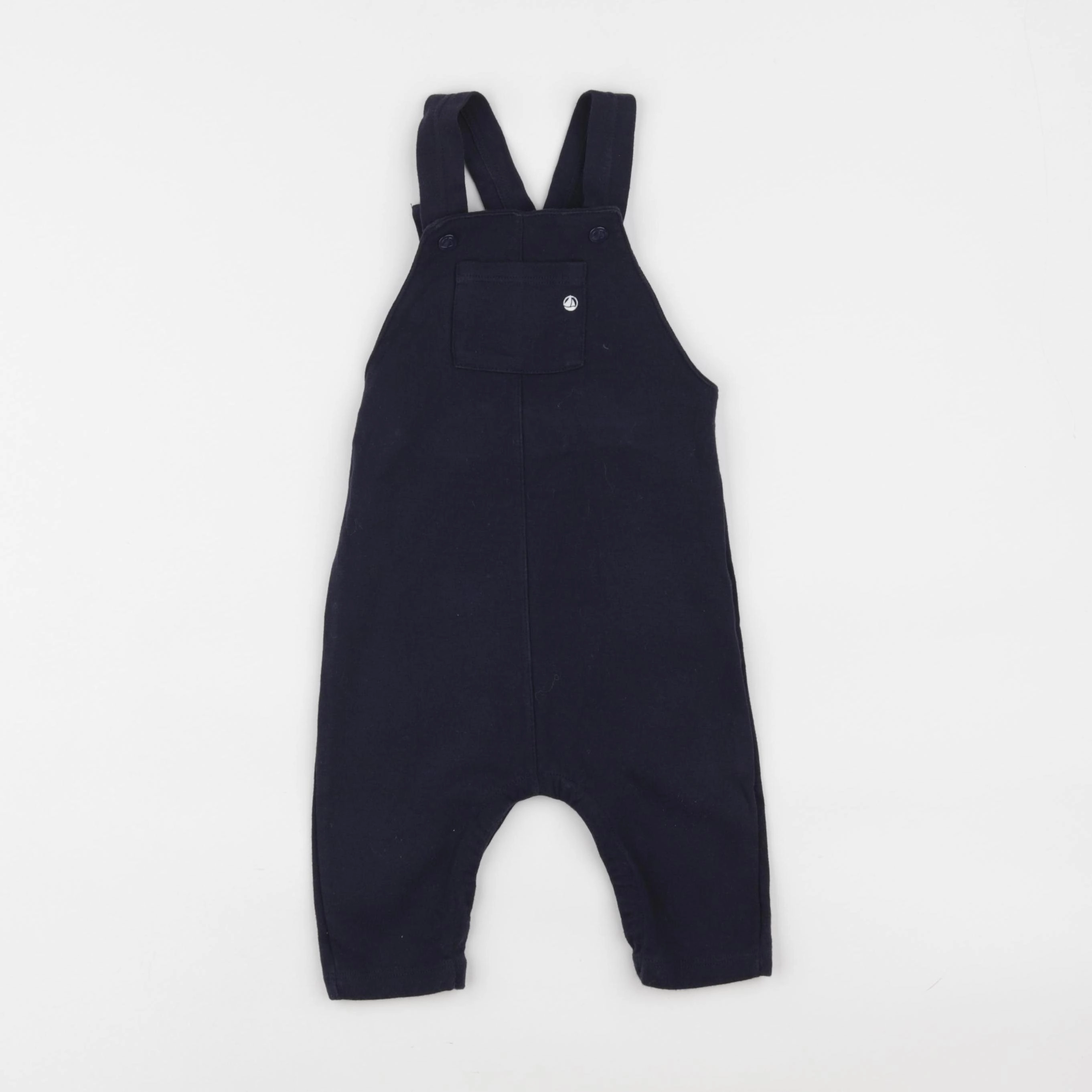 Petit Bateau - salopette bleu - 12 mois
