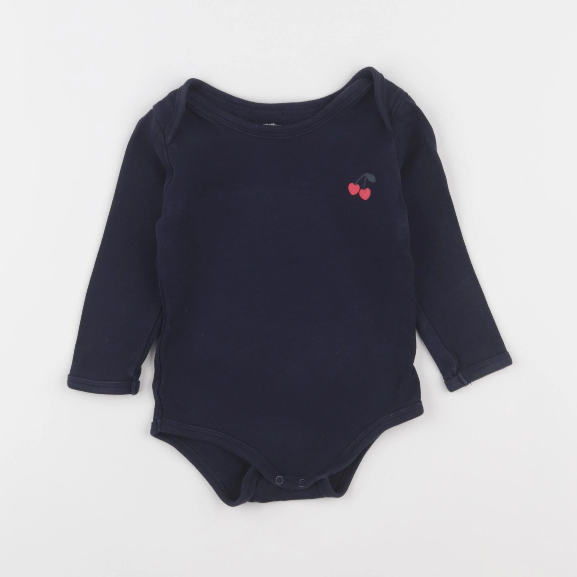 Vertbaudet - body bleu - 18 mois