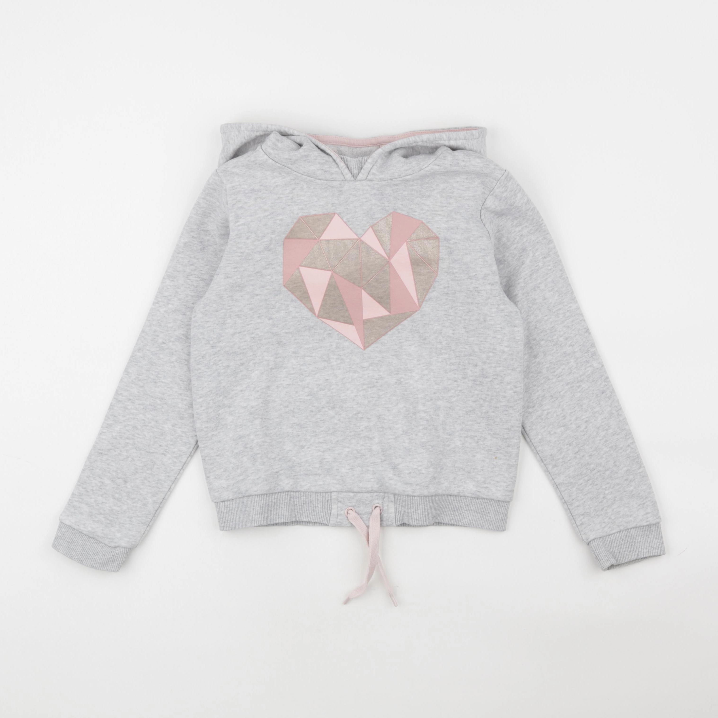 Vertbaudet - sweat gris - 8 ans