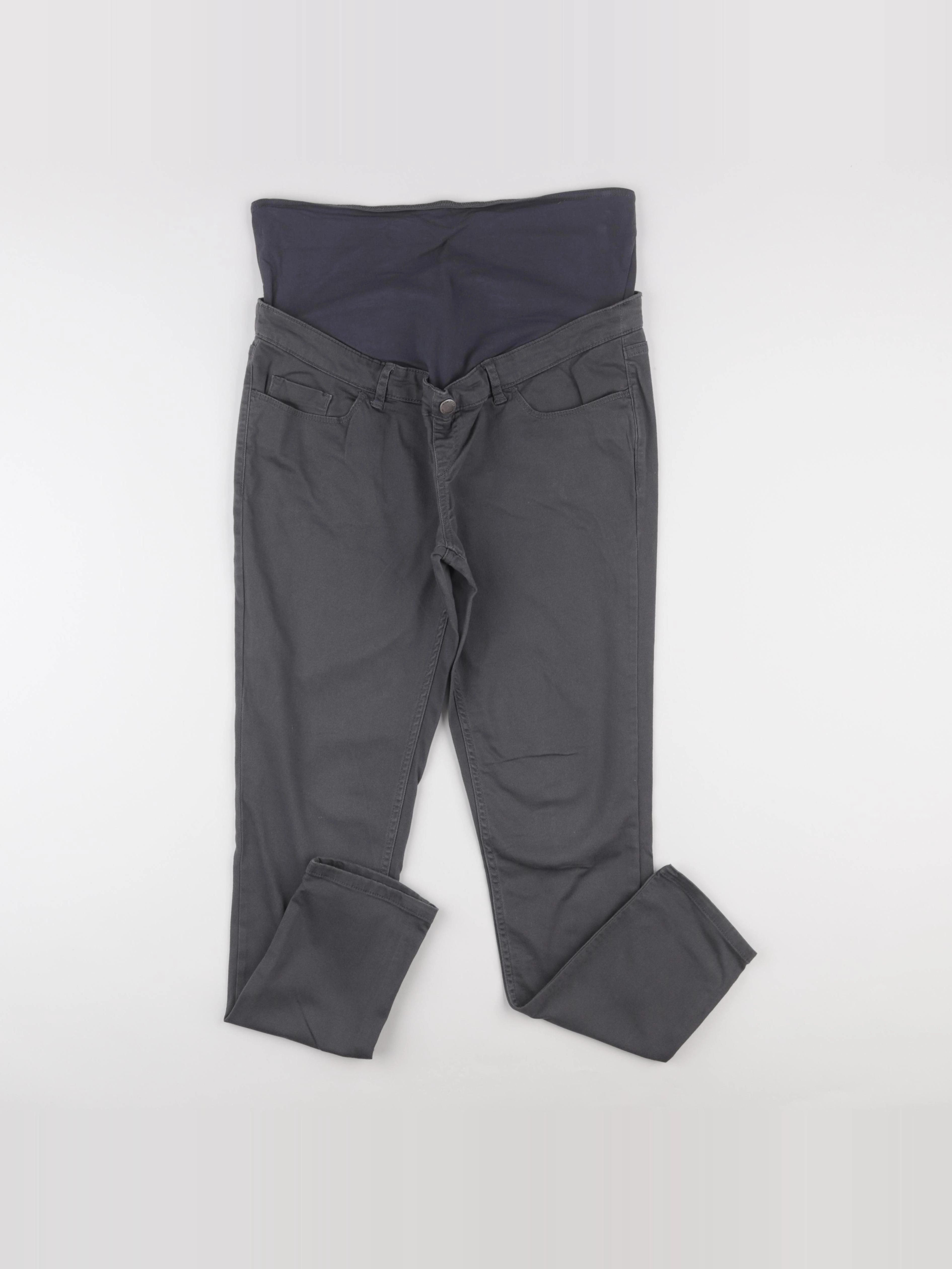 Kiabi - pantalon grossesse gris - 40