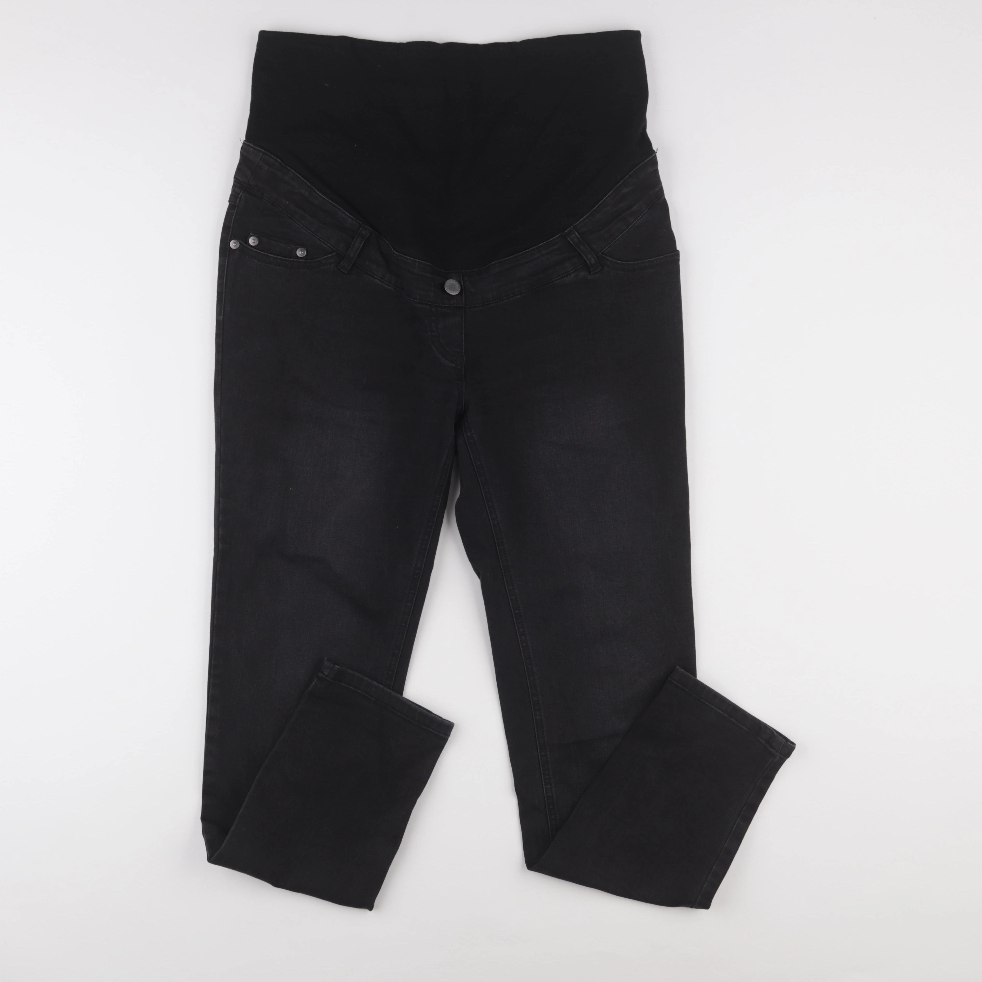 Vertbaudet - jean grossesse gris - 42