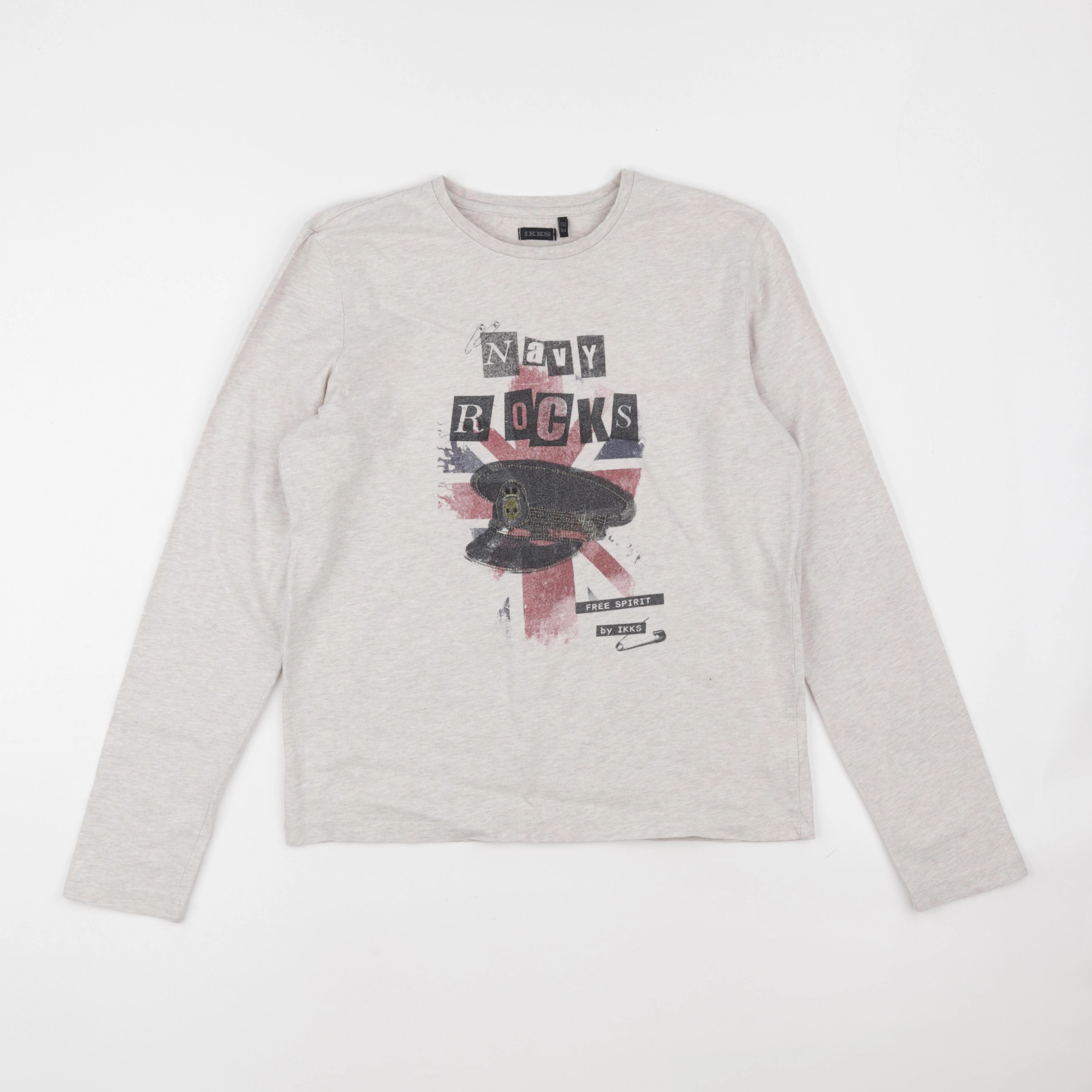 IKKS - tee-shirt beige - 14 ans