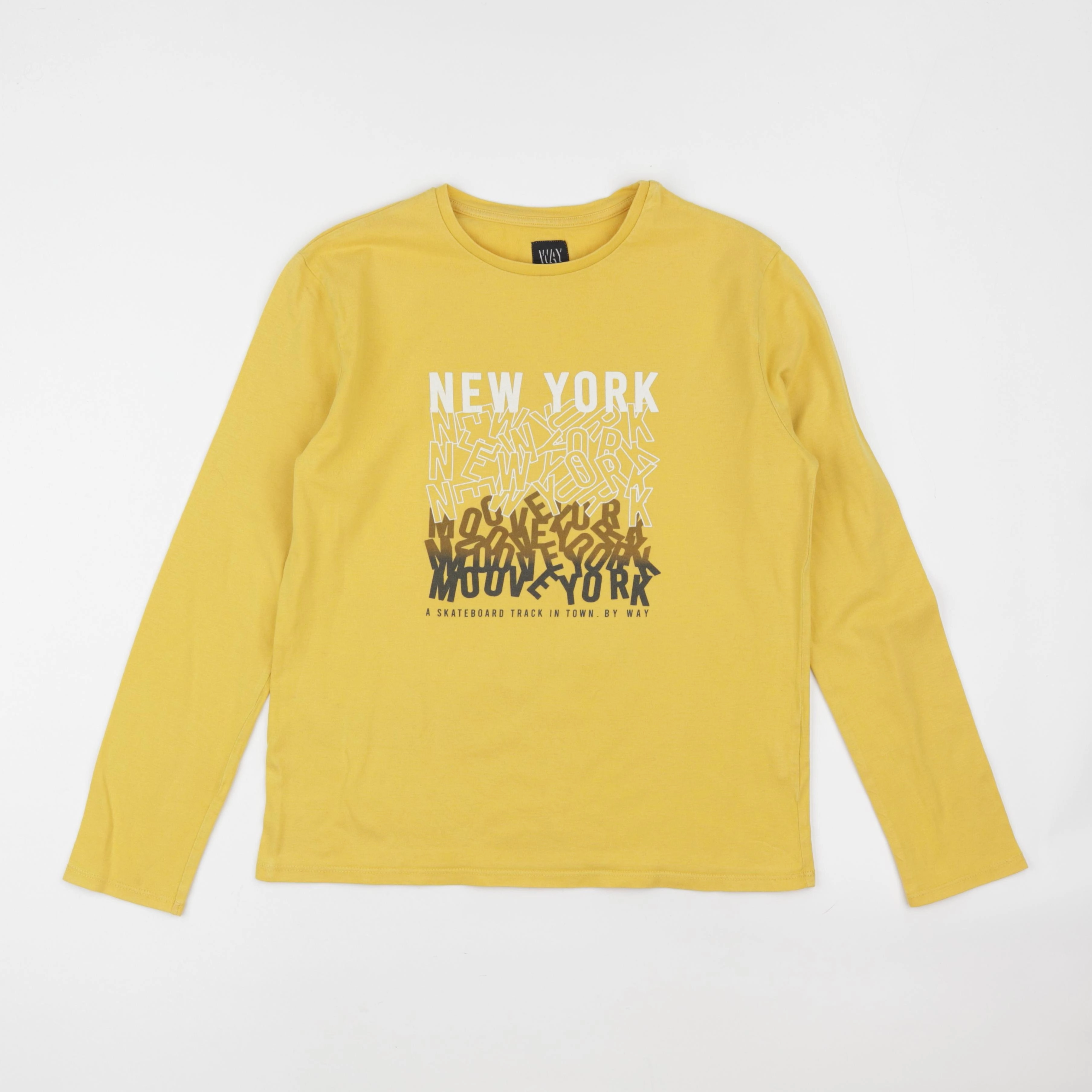 IKKS - tee-shirt jaune - 12 ans