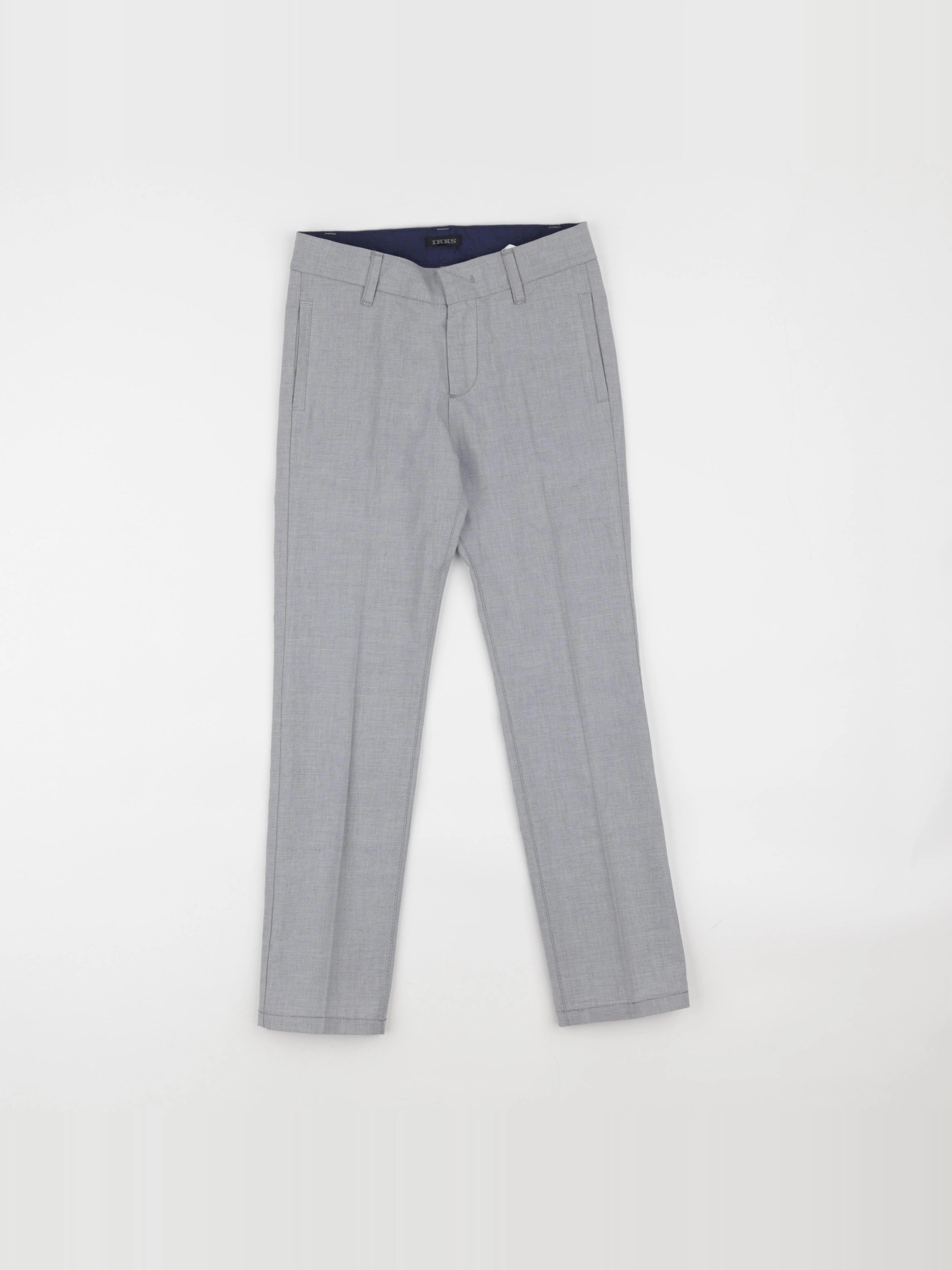 IKKS - pantalon gris - 7 ans