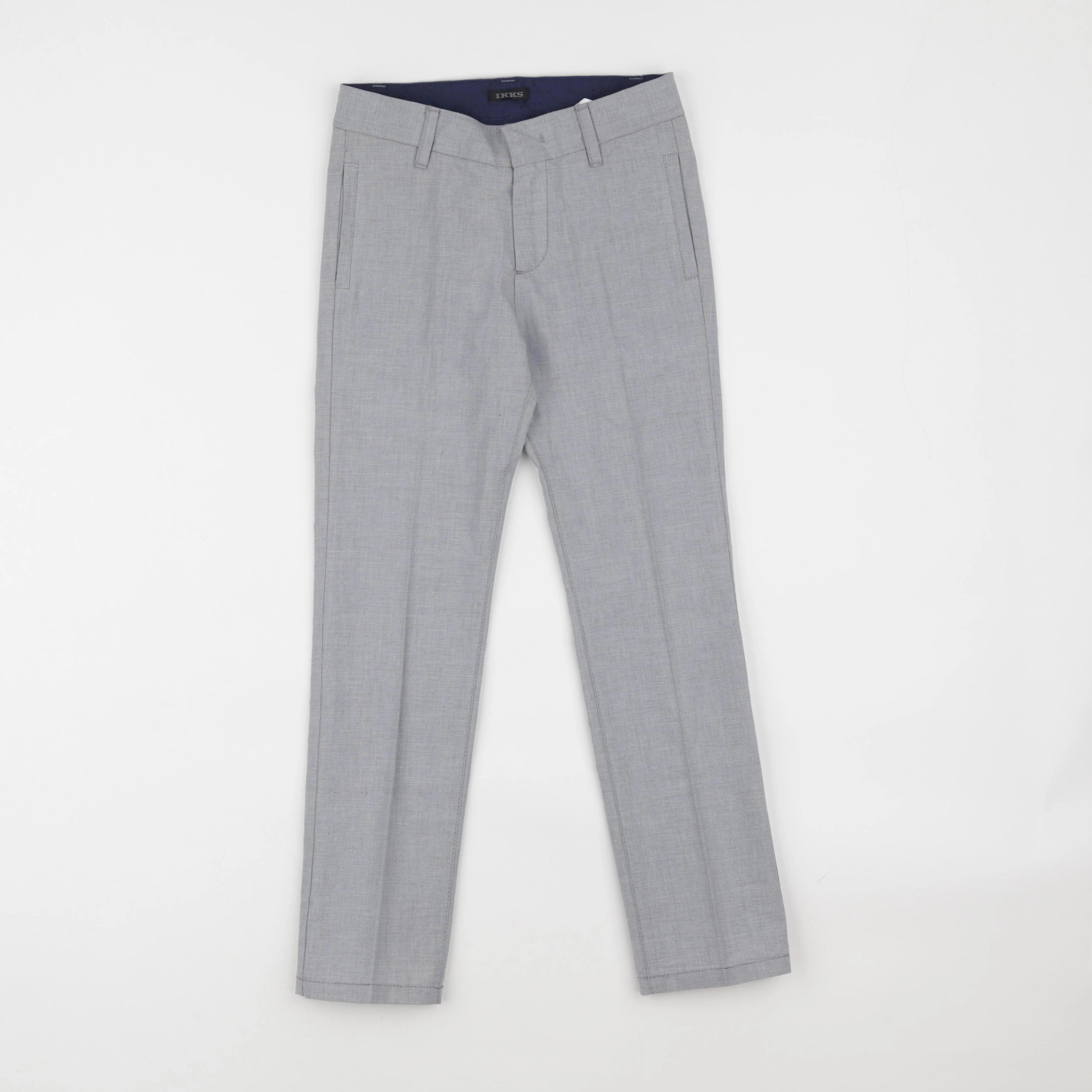 IKKS - pantalon gris - 7 ans