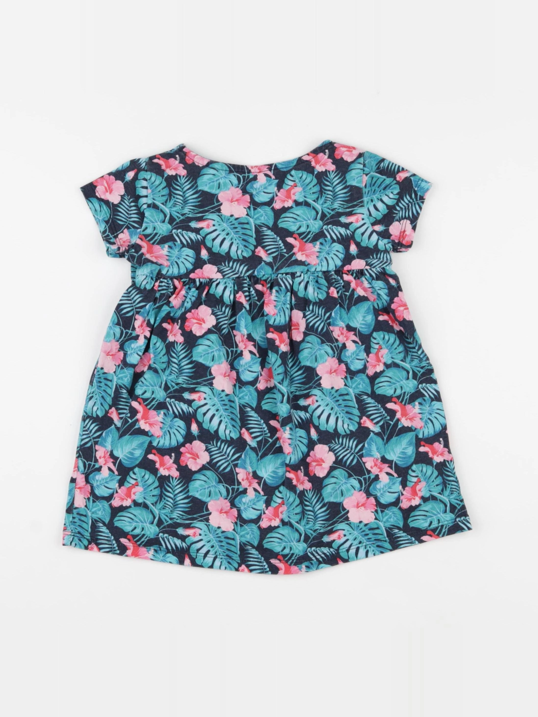 Vertbaudet - robe bleu - 2 ans