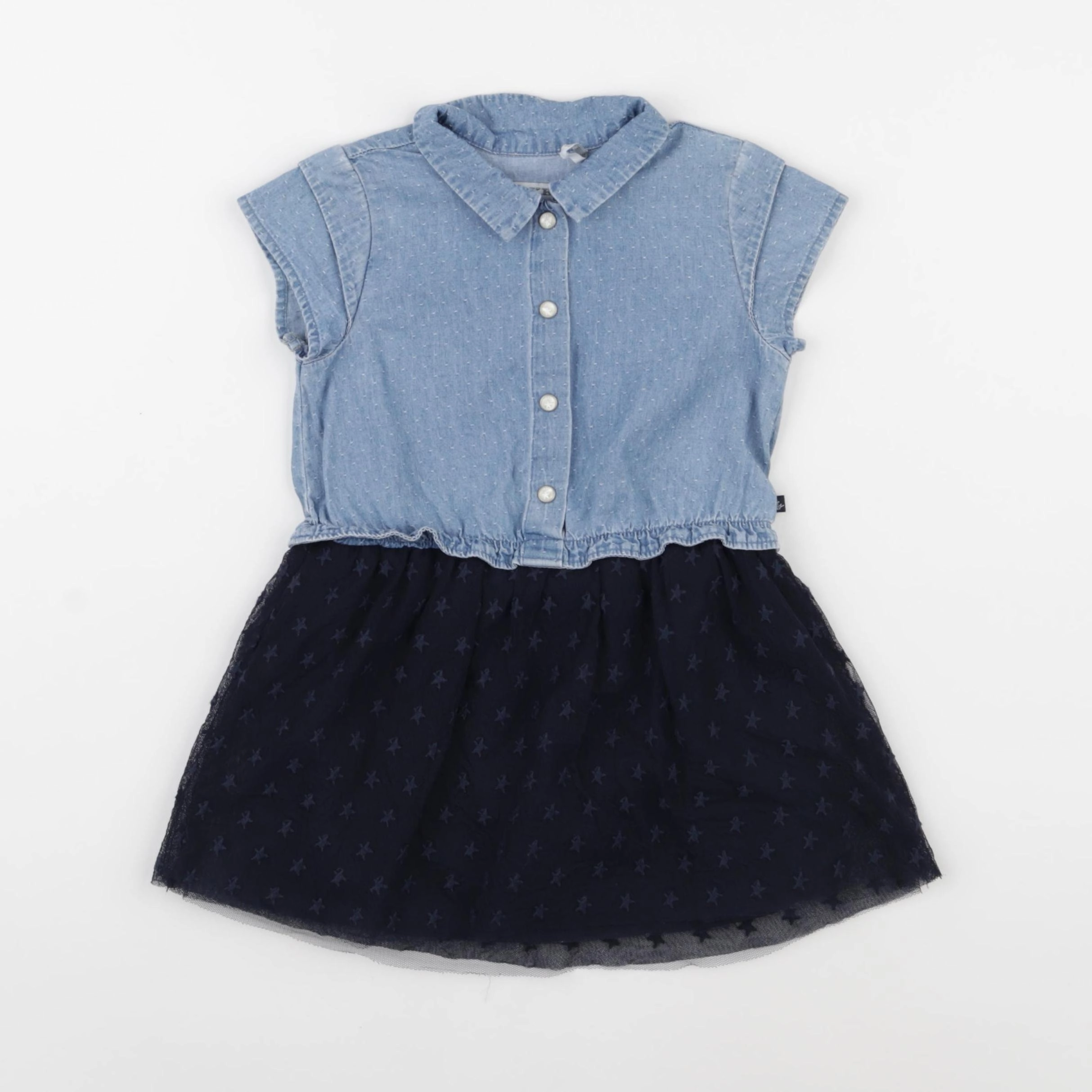 IKKS - robe bleu - 18 mois