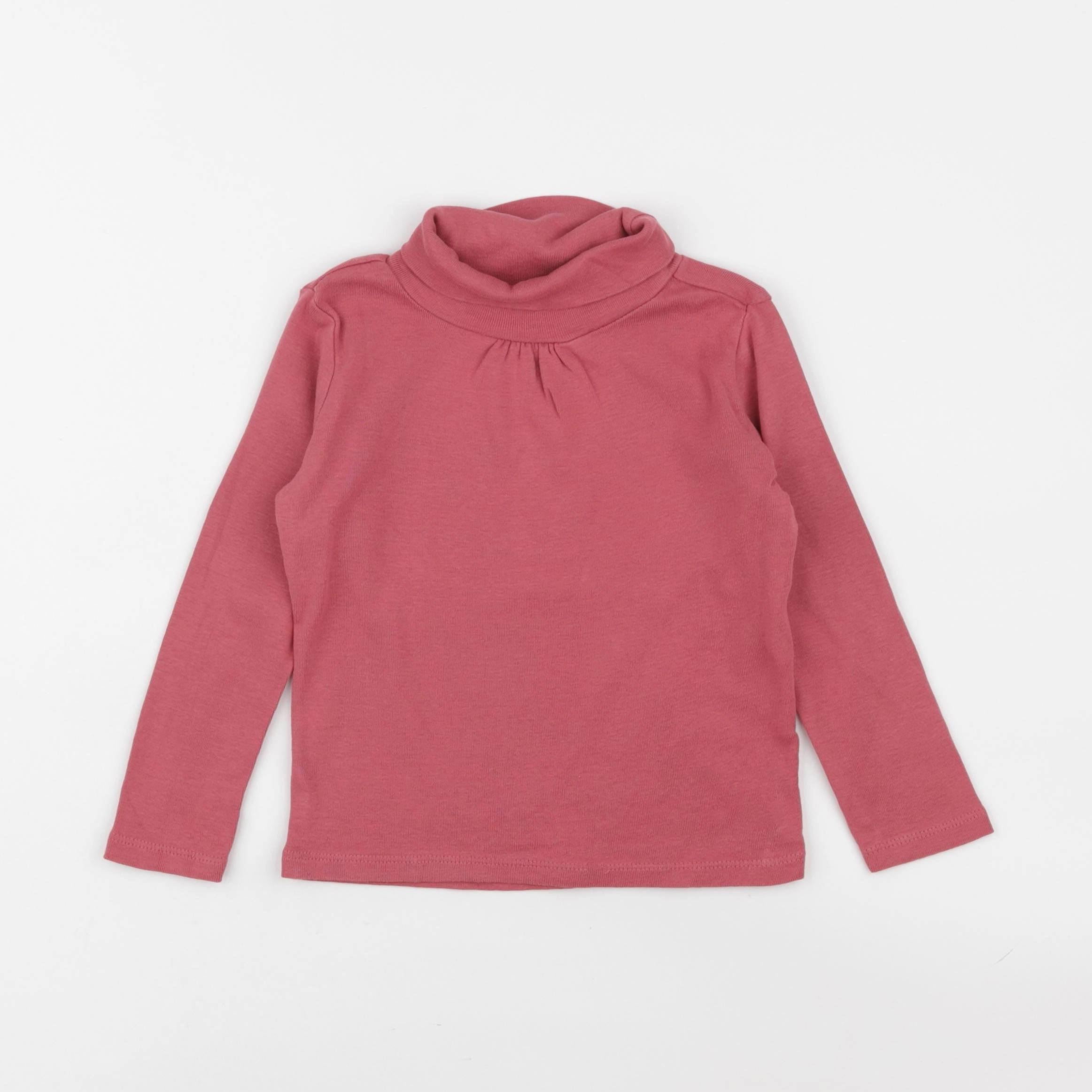 Vertbaudet - sous-pull rose - 3 ans