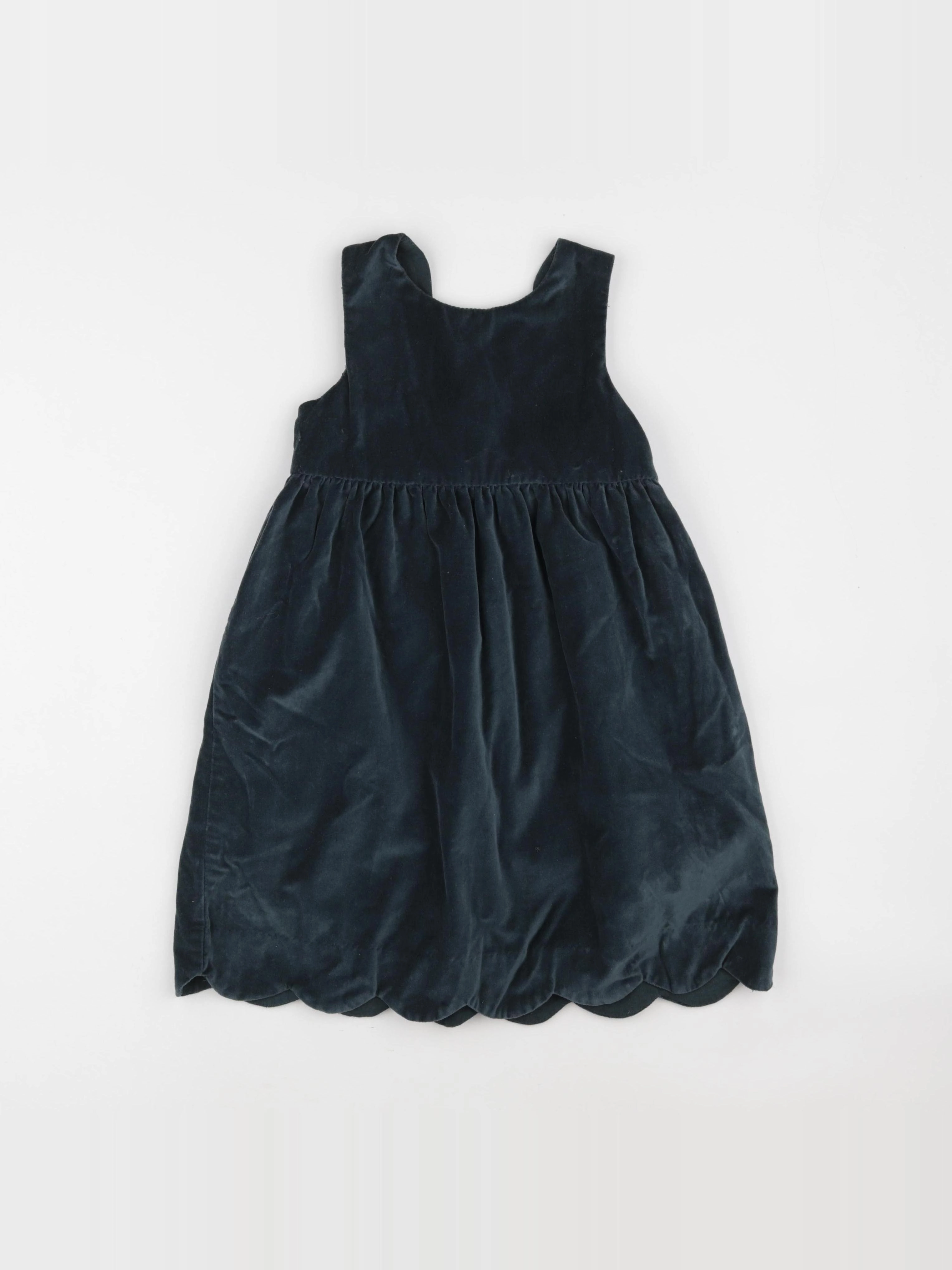 Vertbaudet - robe vert - 7 ans