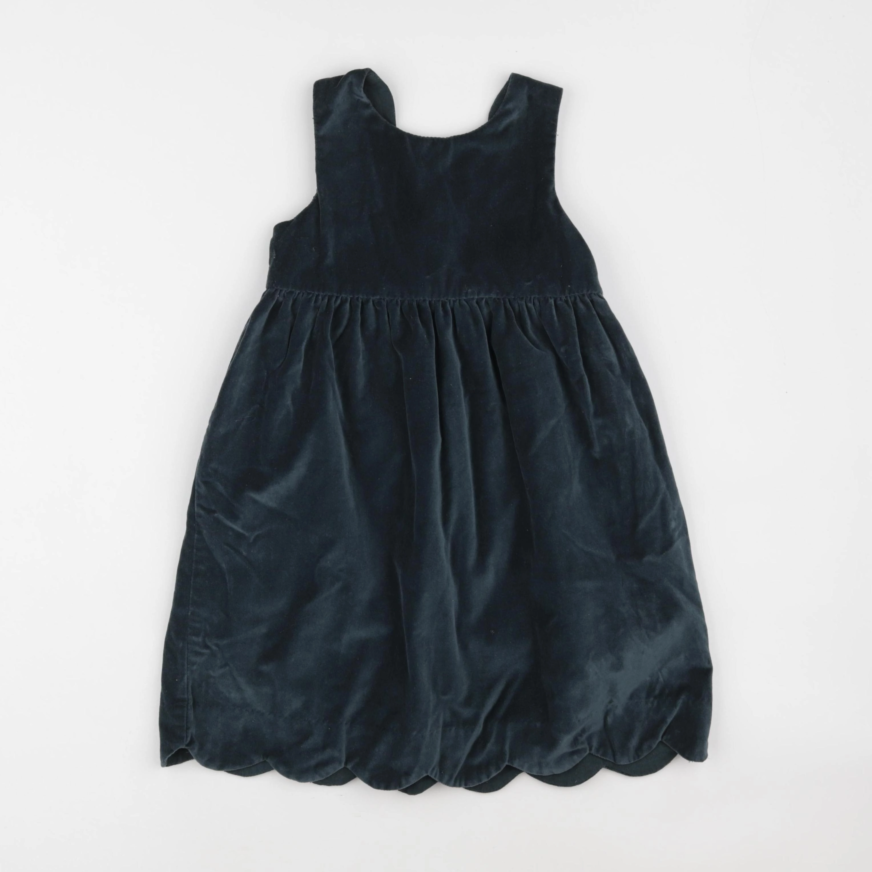 Vertbaudet - robe vert - 7 ans