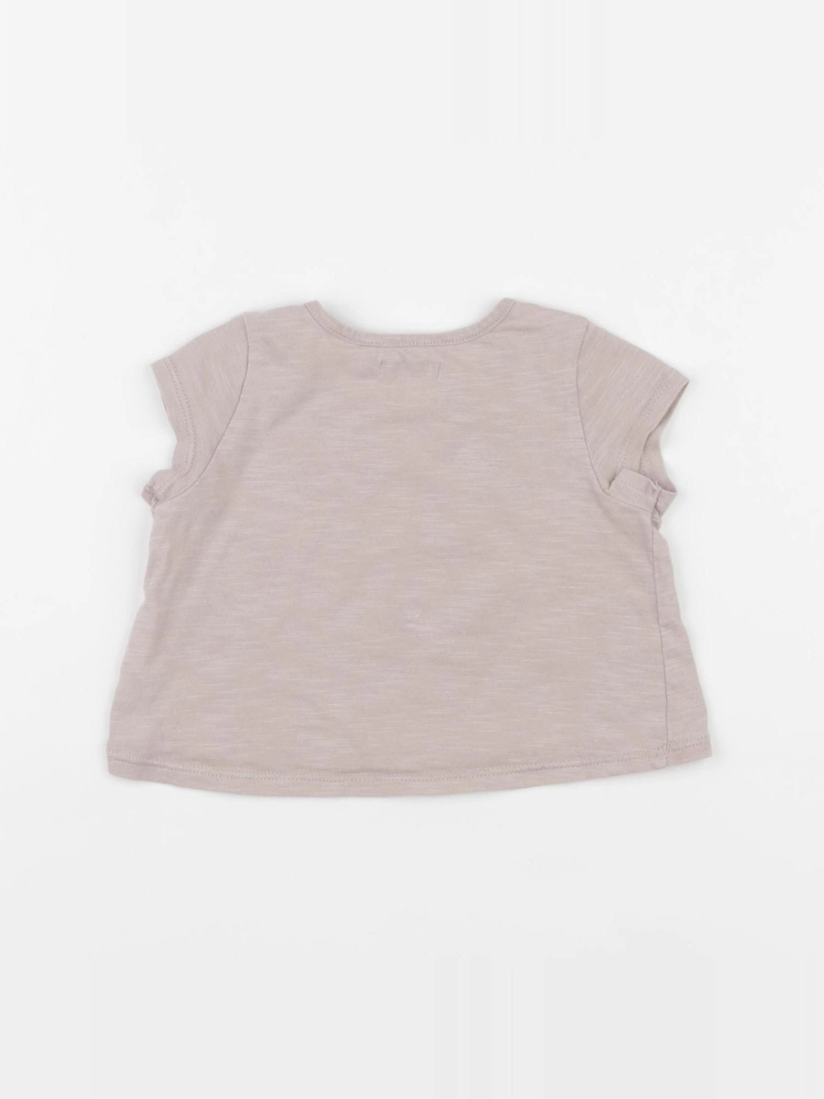 IKKS - tee-shirt rose - 6 mois