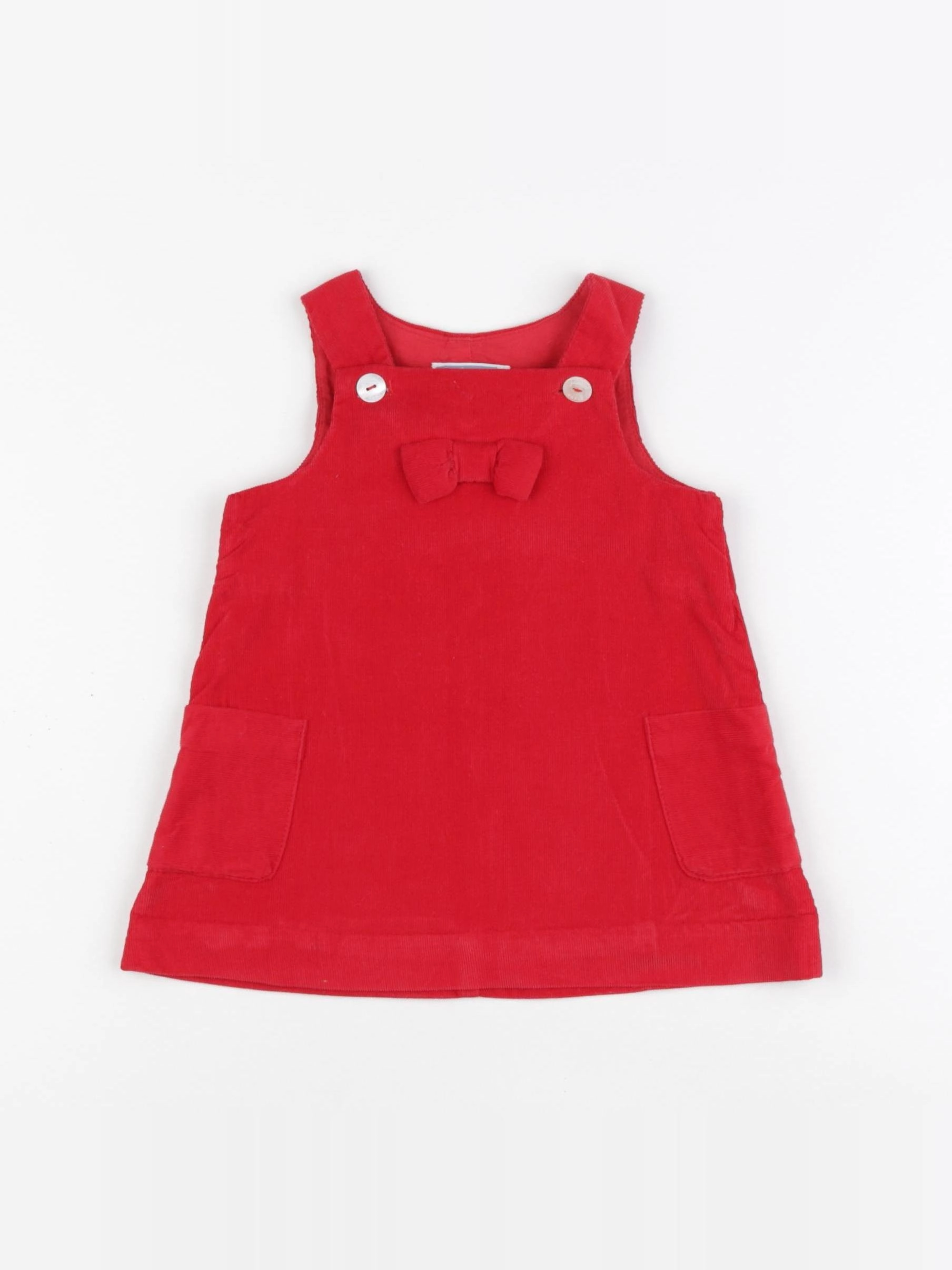 Jacadi - robe rouge - 6 mois