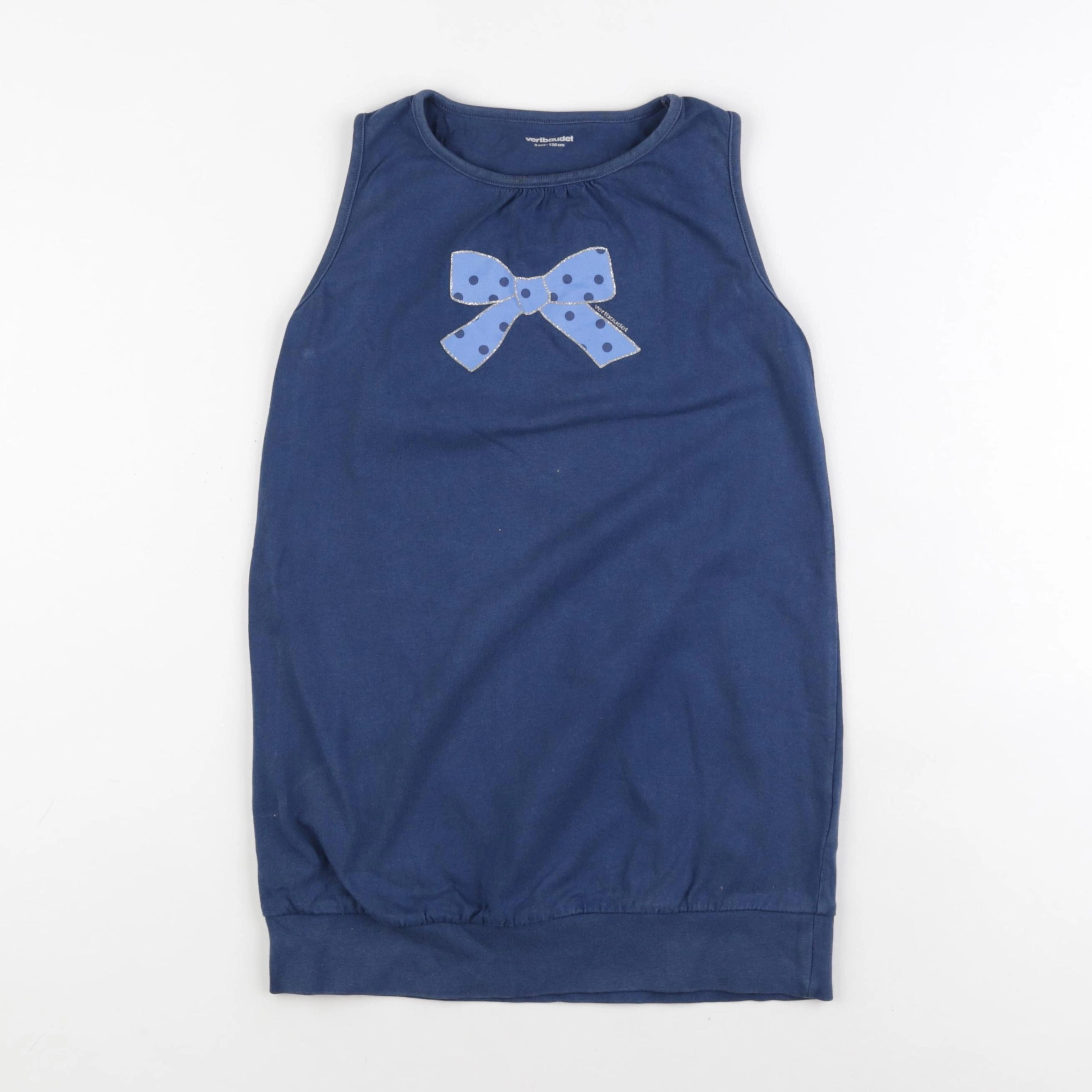 Vertbaudet - robe bleu - 8 ans