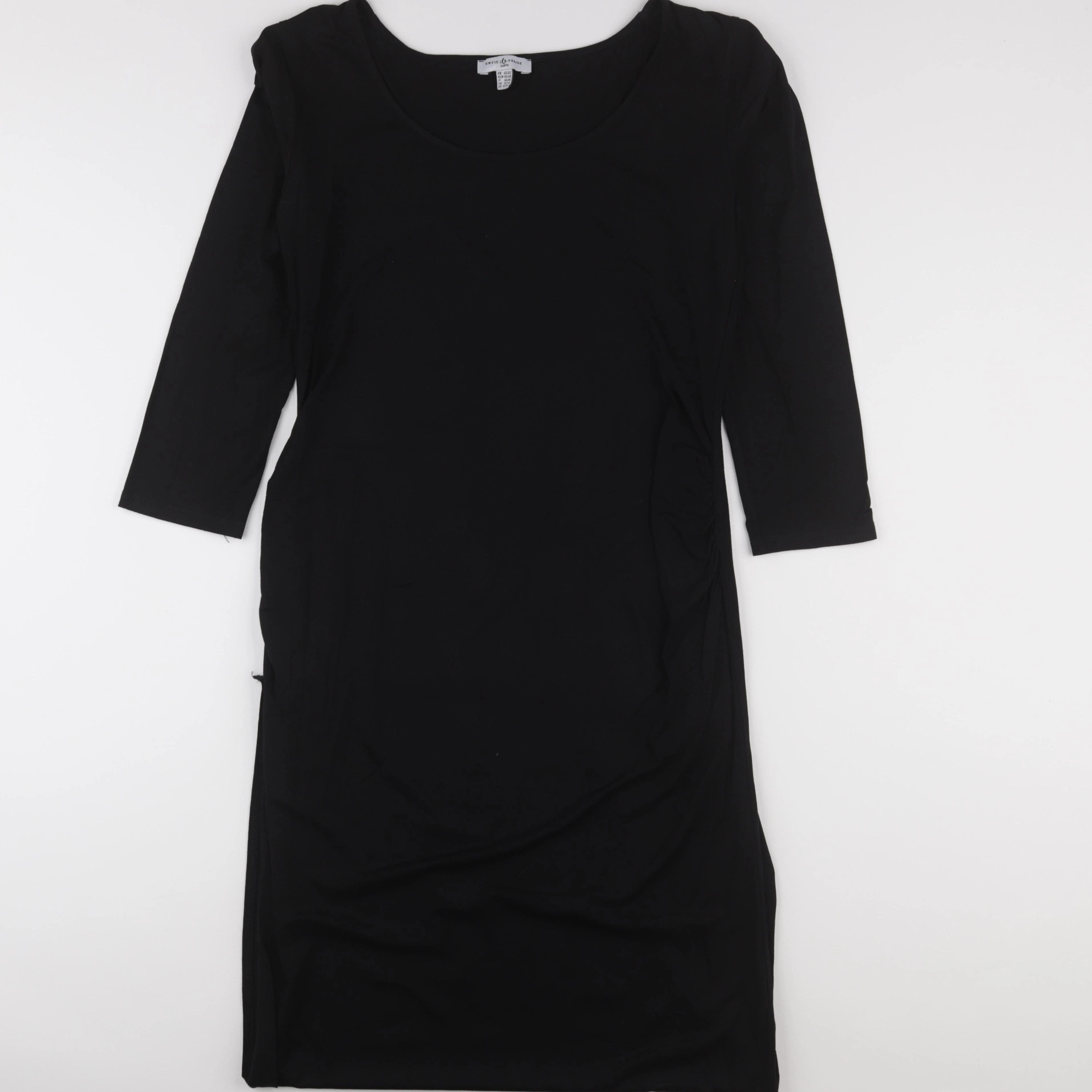 Envie de fraise - robe grossesse noir - 40 à 42