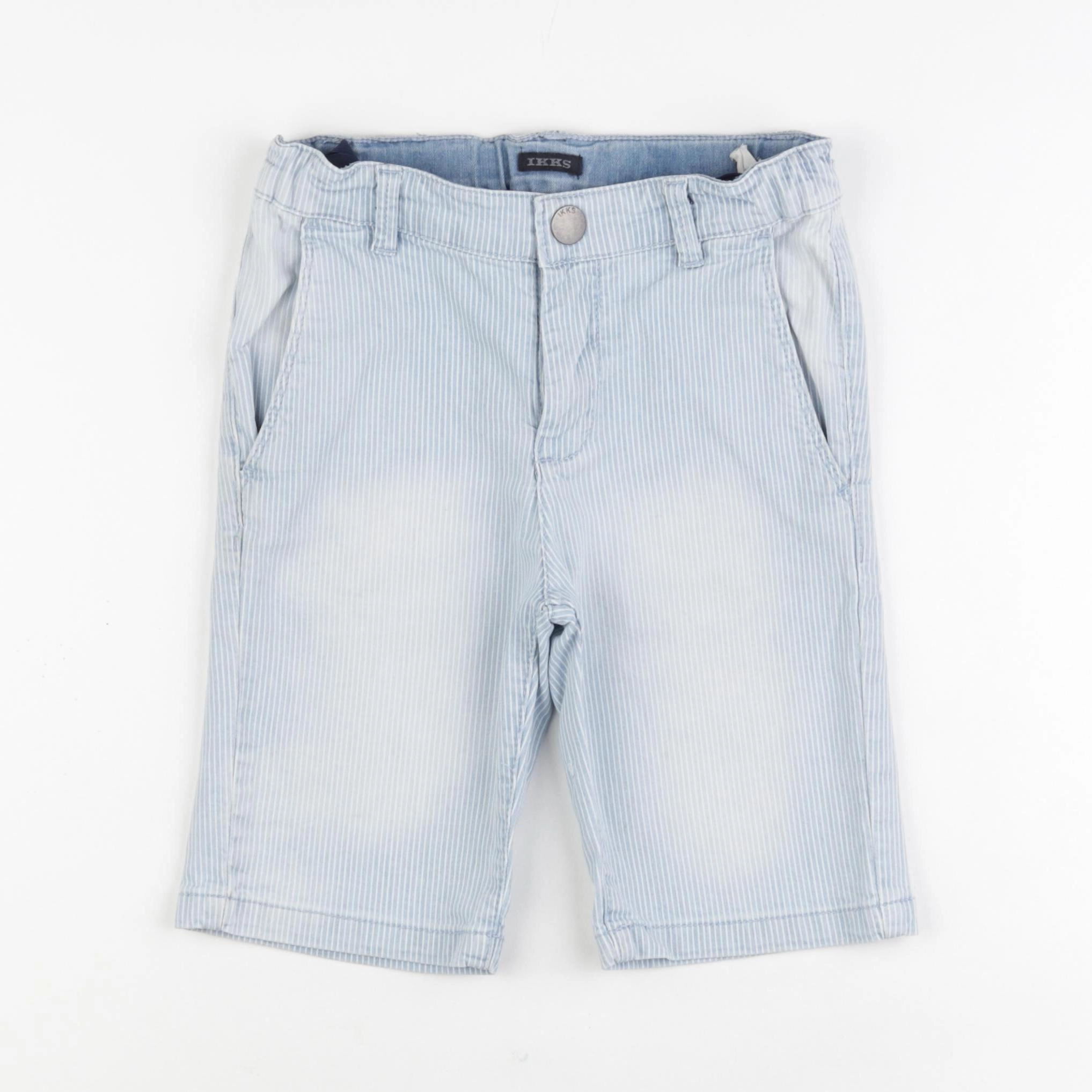 IKKS - short bleu - 8 ans