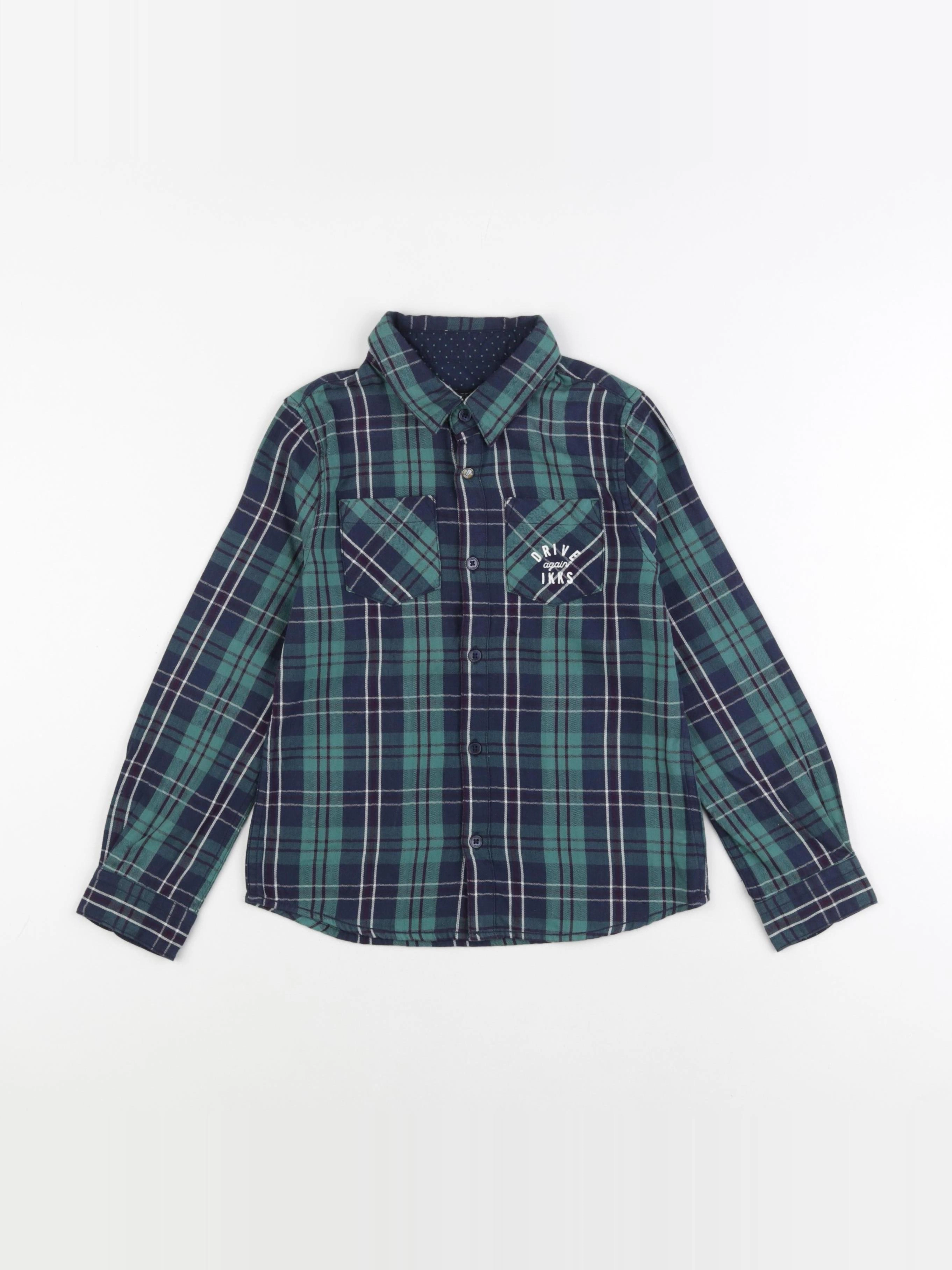 IKKS - chemise vert - 6 ans