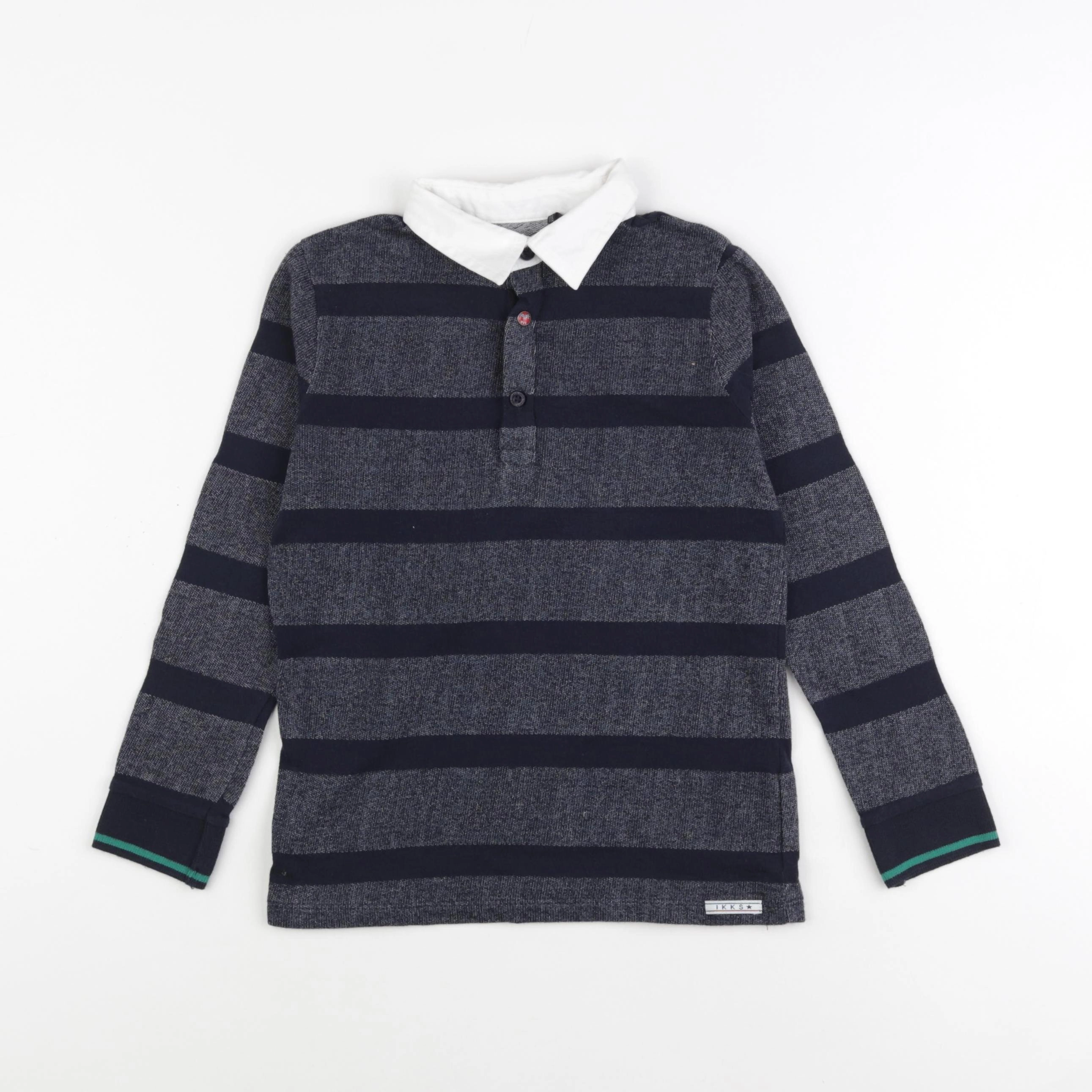 IKKS - polo gris - 6 ans