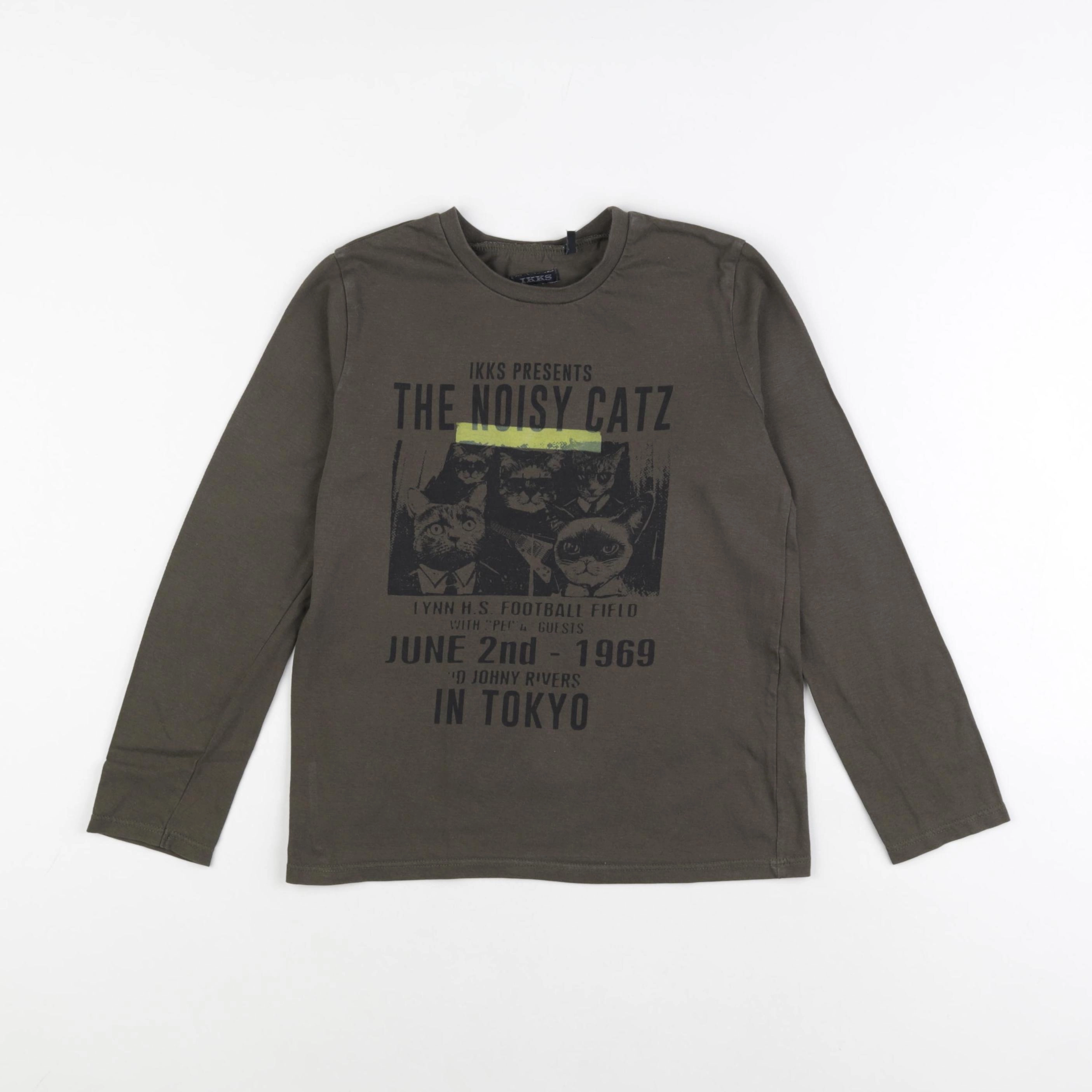 IKKS - tee-shirt vert - 8 ans