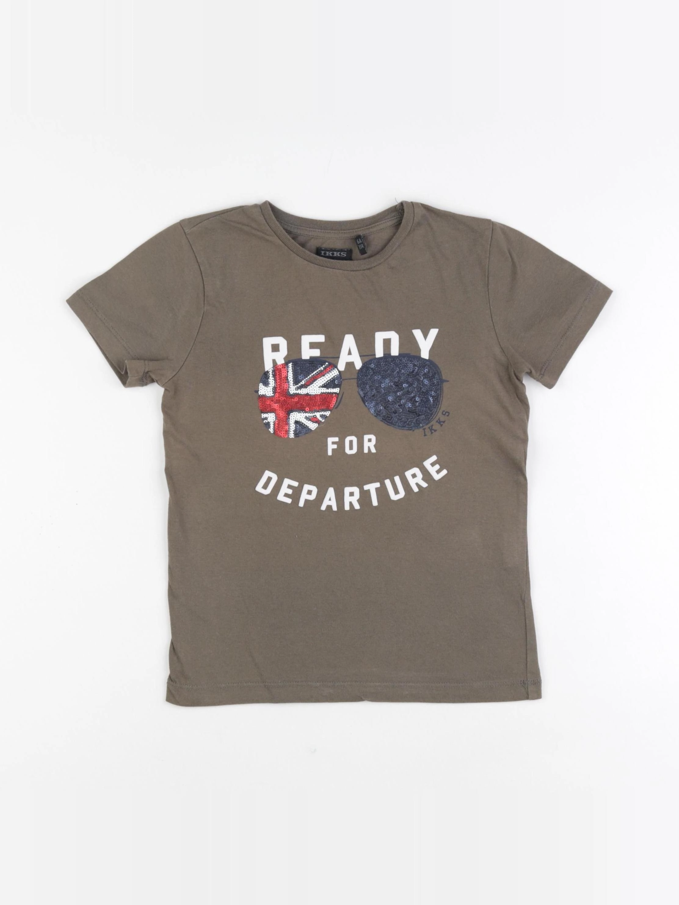 IKKS - tee-shirt vert - 6 ans