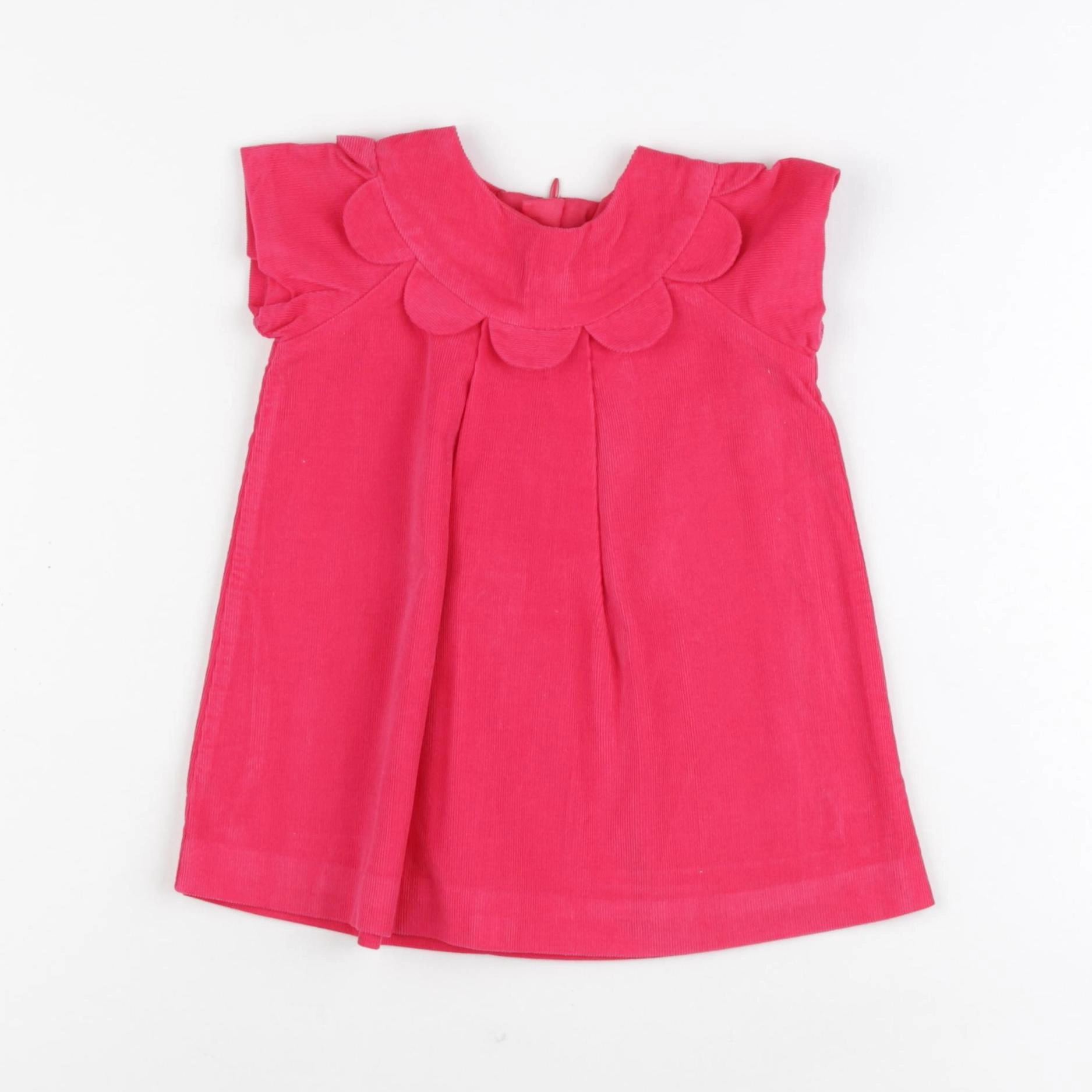 Jacadi - robe rose - 6 mois