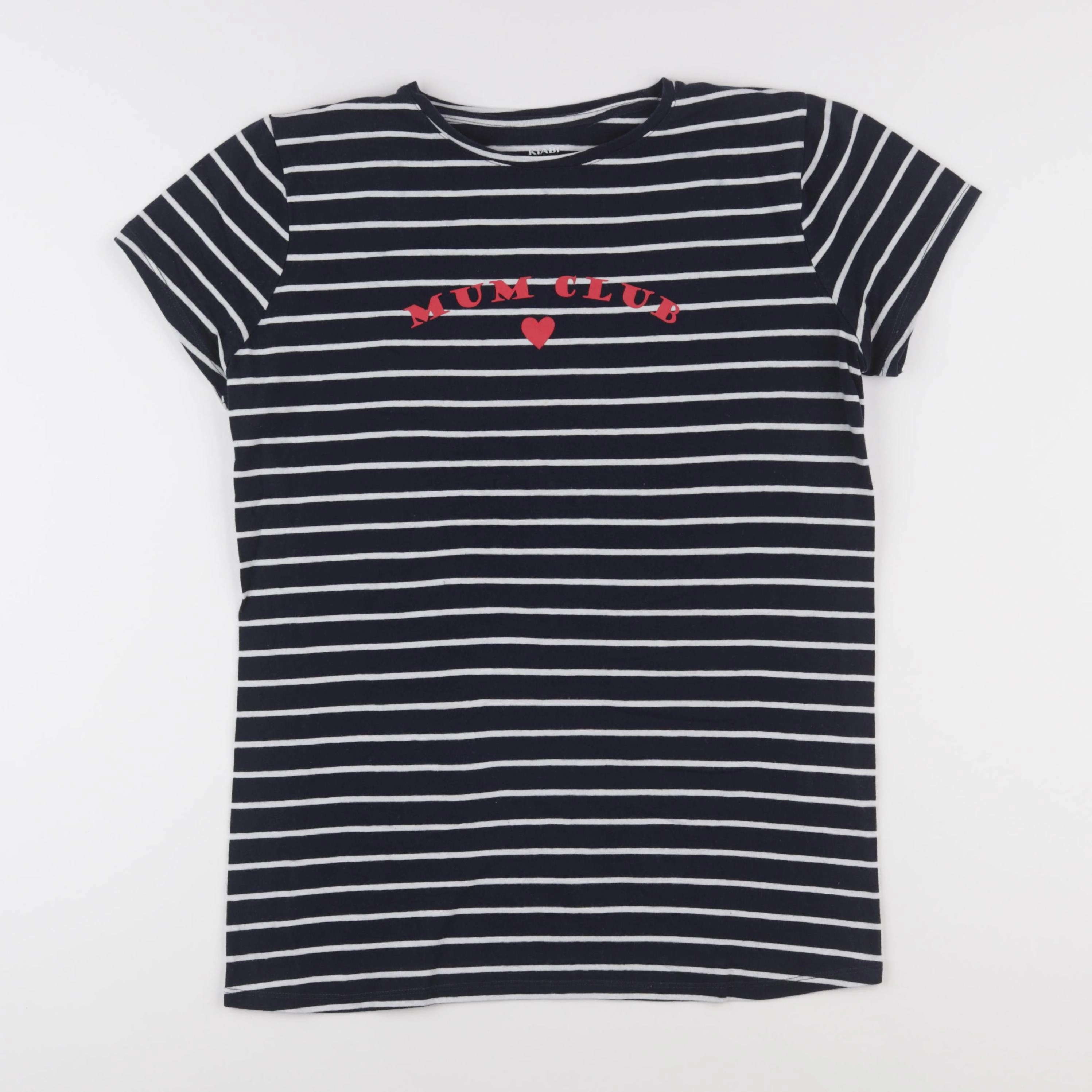 Kiabi - tee-shirt grossesse bleu - 40 à 42