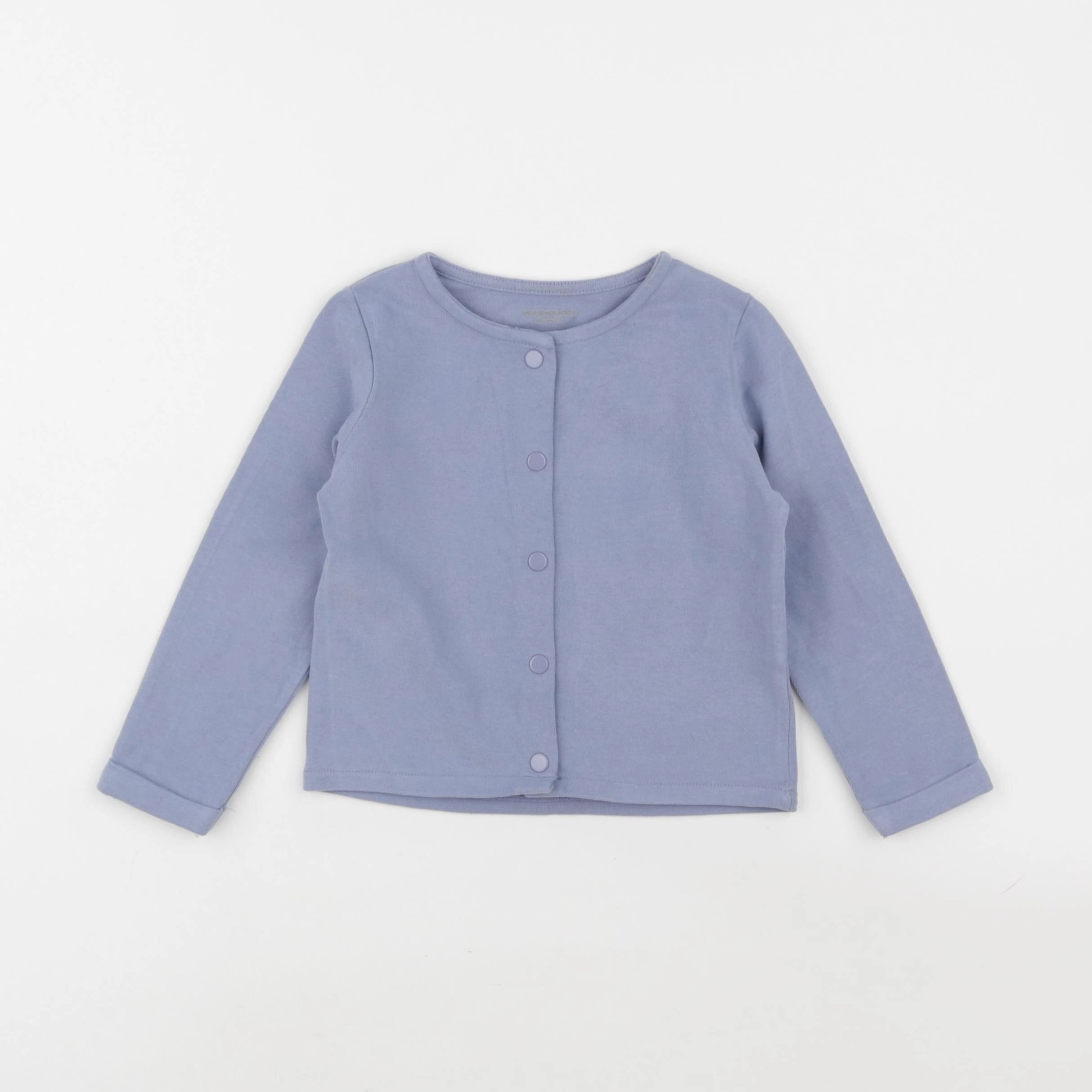 Vertbaudet - sweat bleu - 2 ans