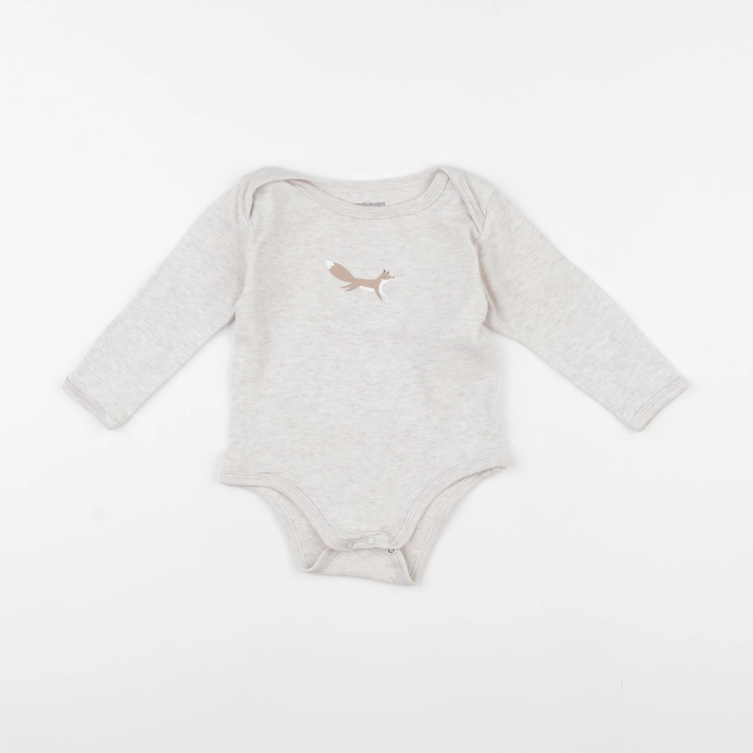 Vertbaudet - body beige - 18 mois